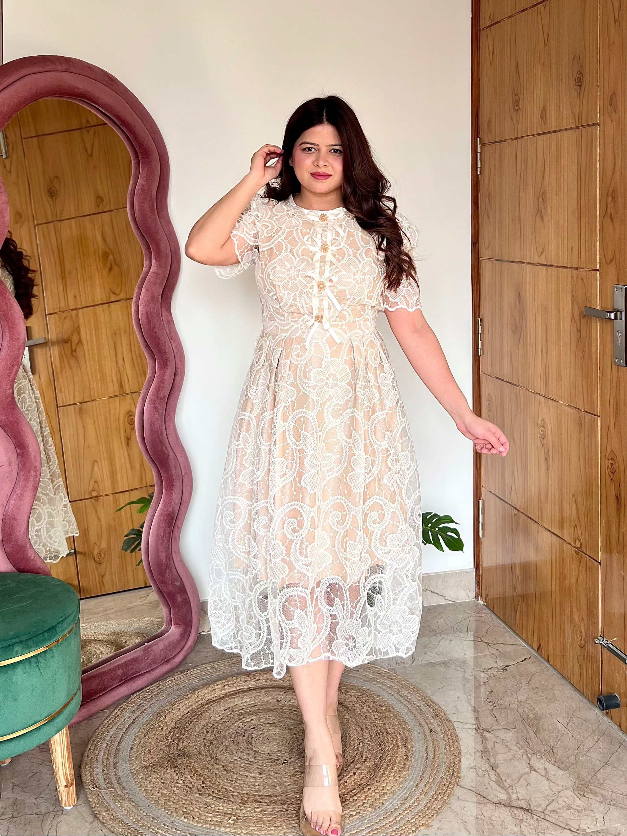 ROSE LACE DRESS