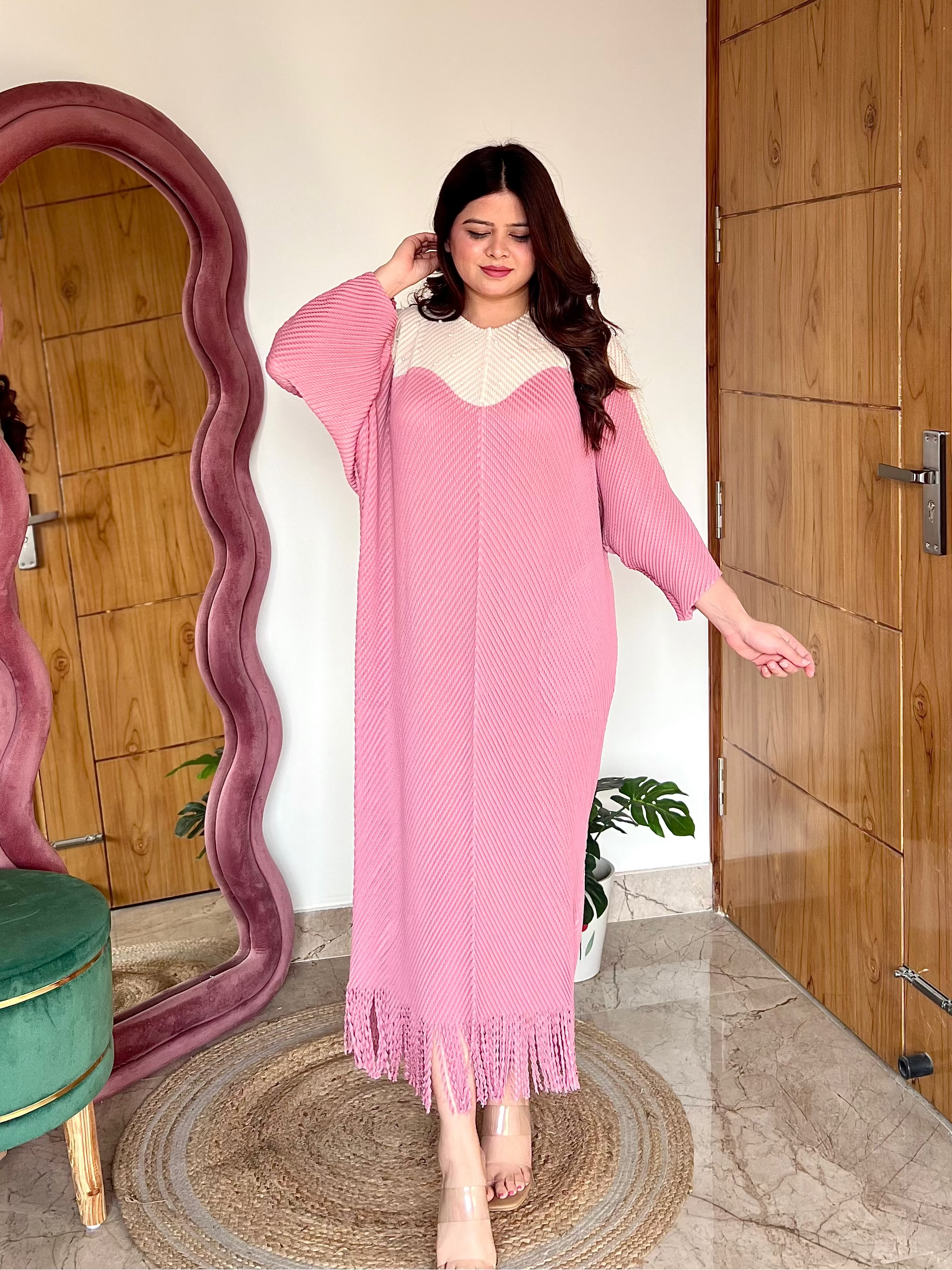 RUTH PLEATED DRESS