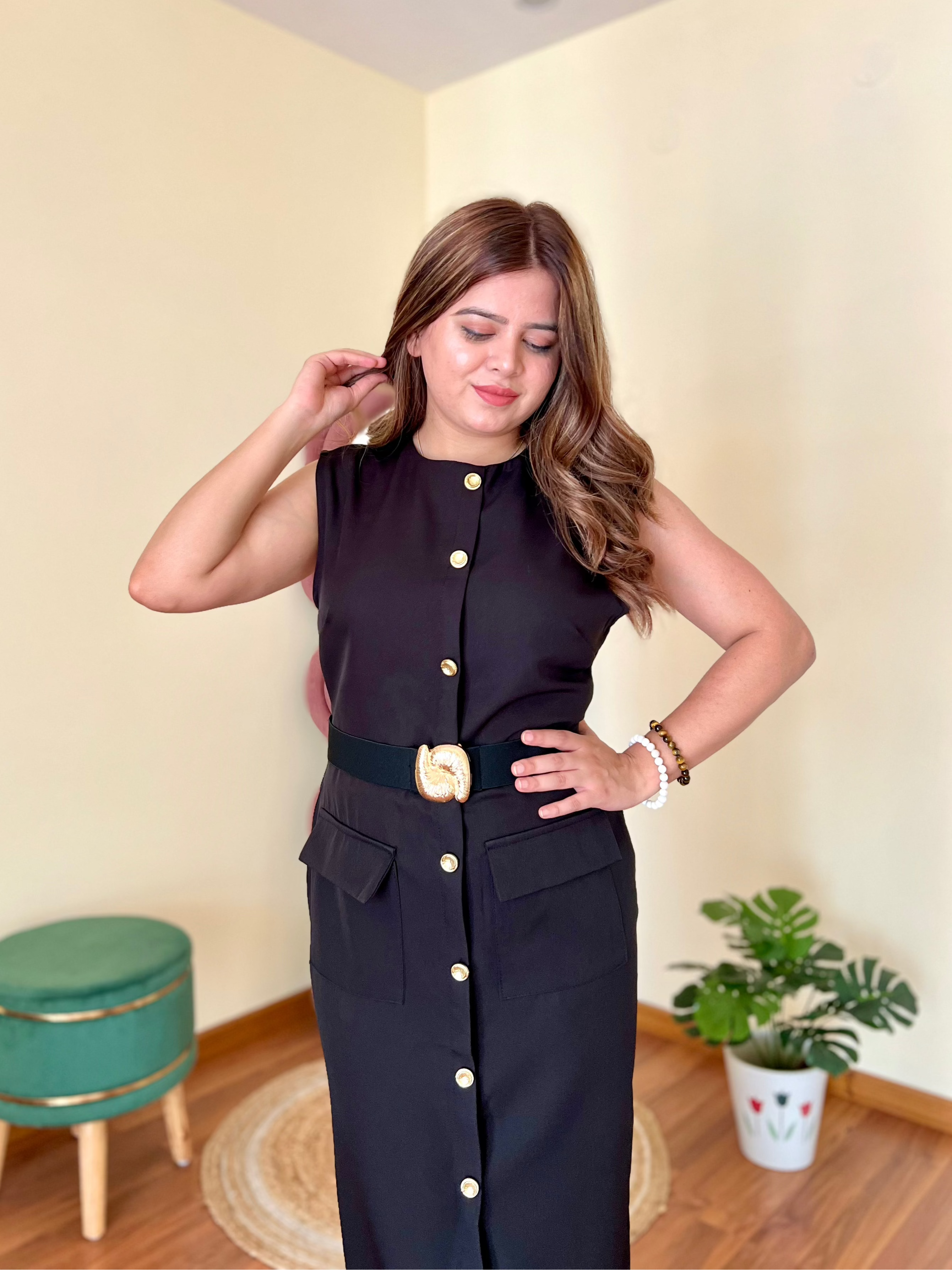 VELAR MIDI DRESS