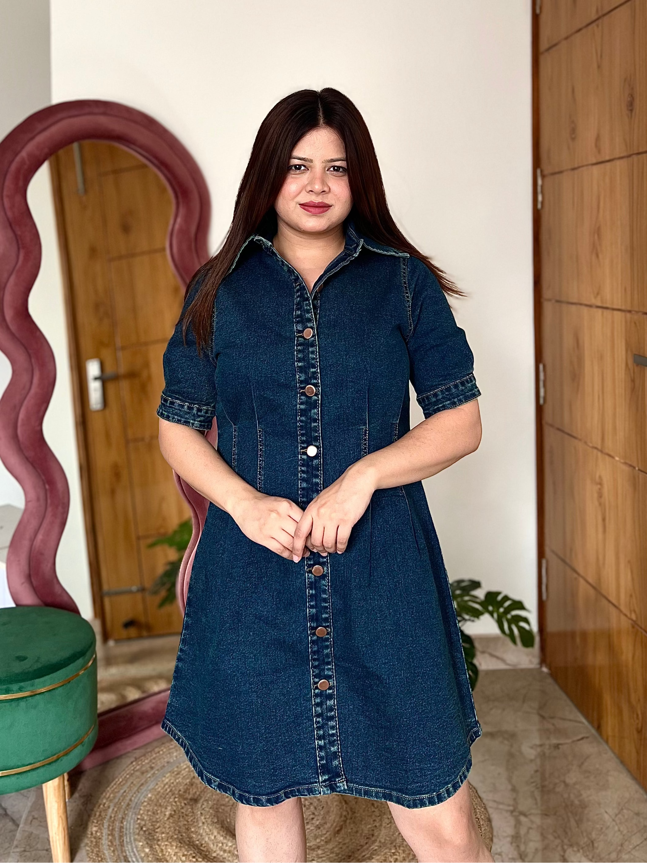 WILLY DENIM DRESS
