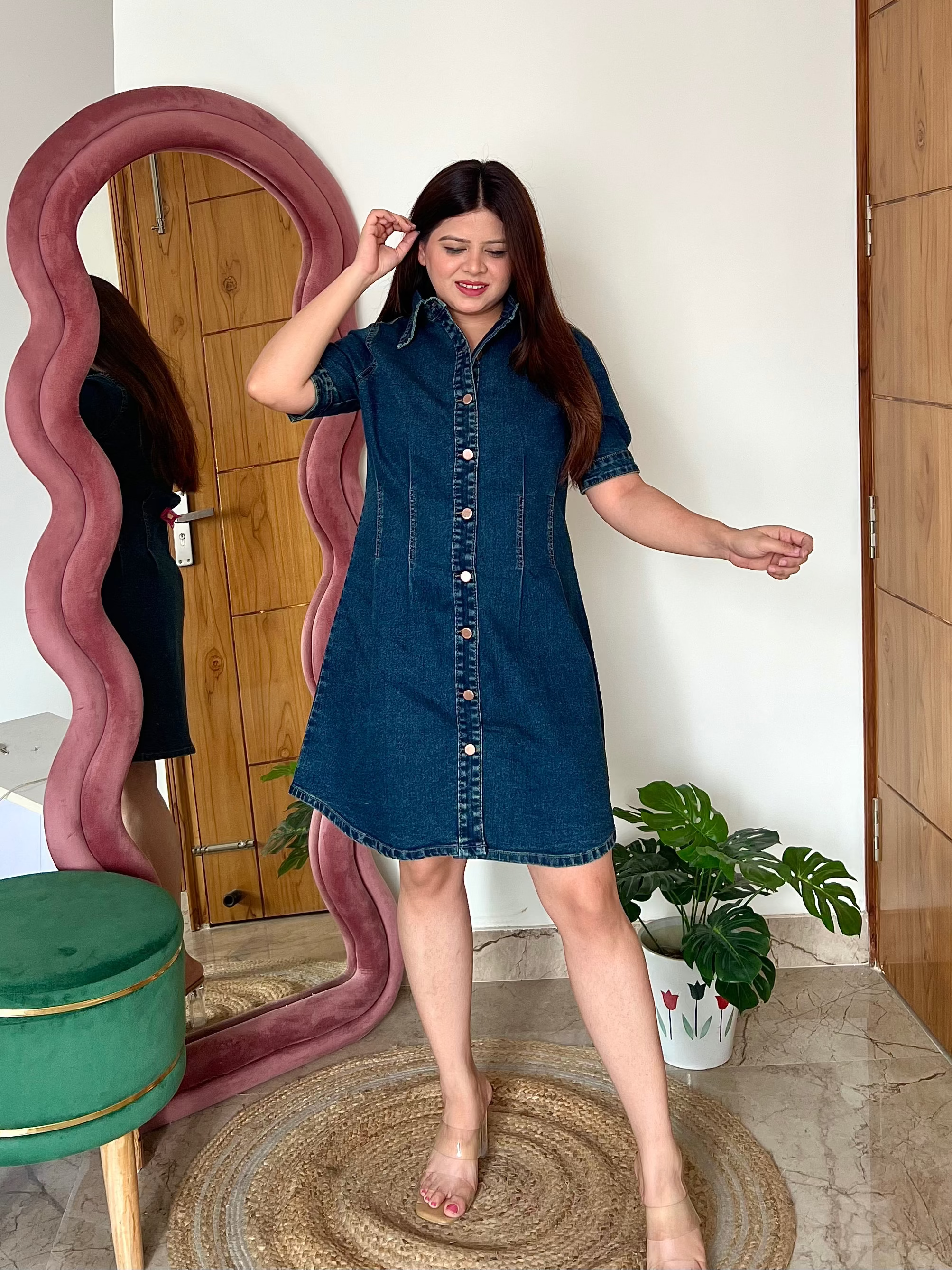 WILLY DENIM DRESS