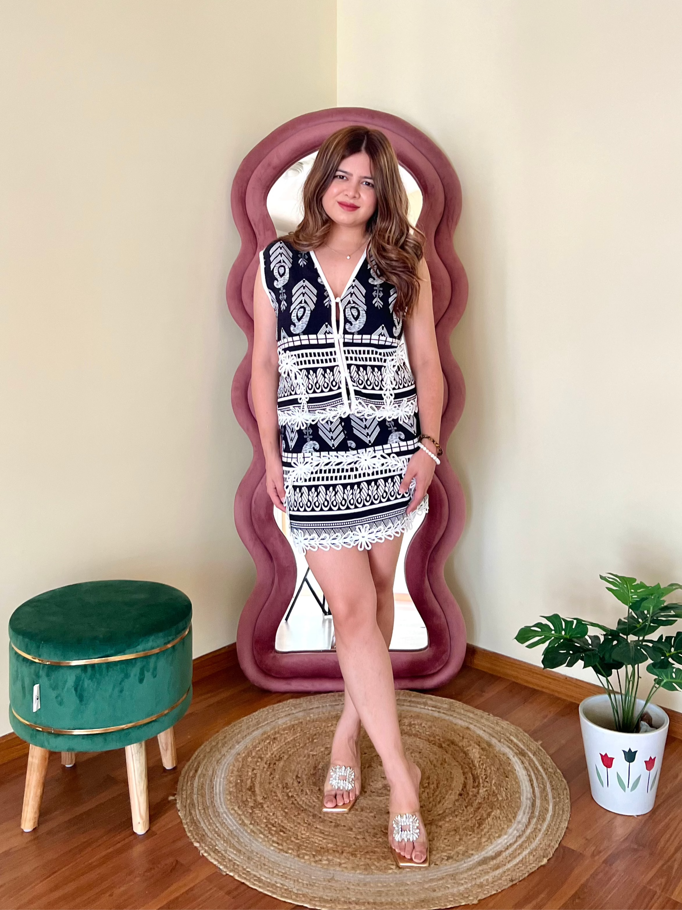 GLEN SKIRT SET