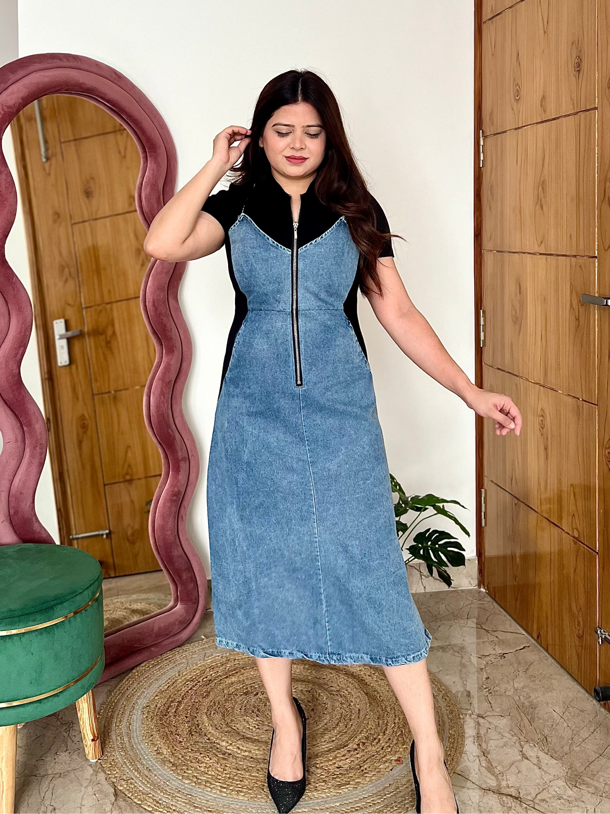 LOWEL DENIM DRESS