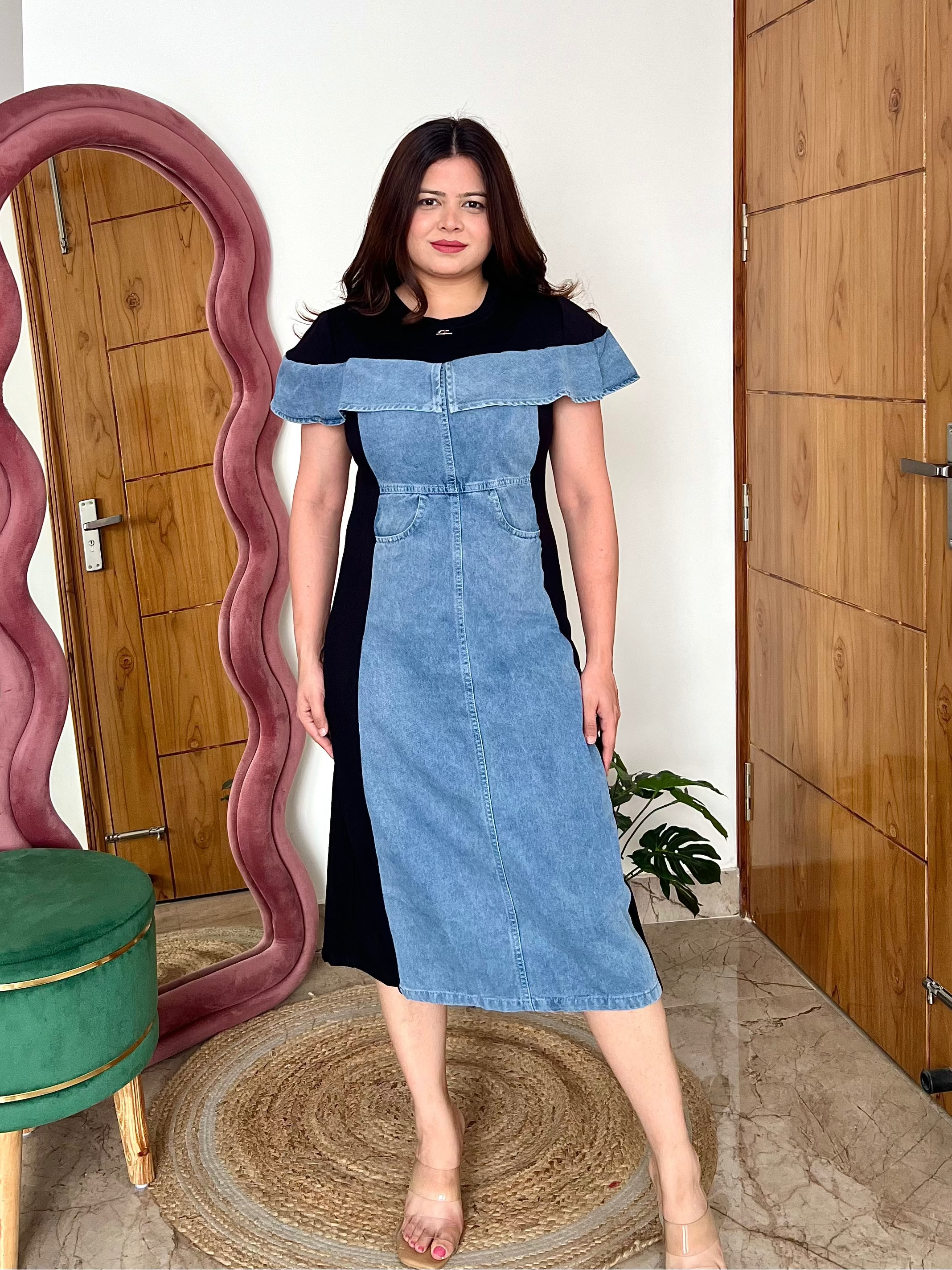 EMAMI DENIM DRESS