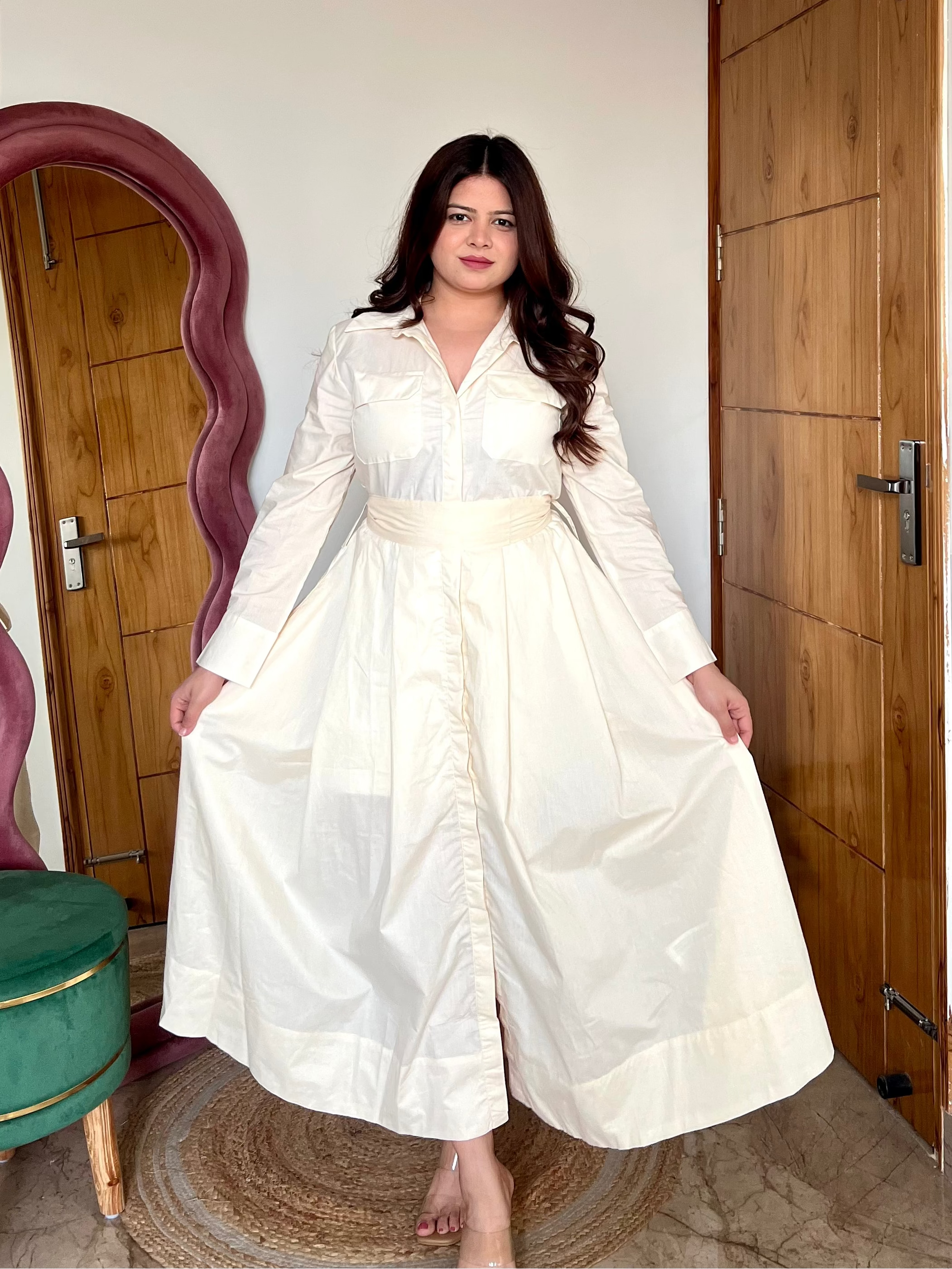 TWYLA BELTED DRESS