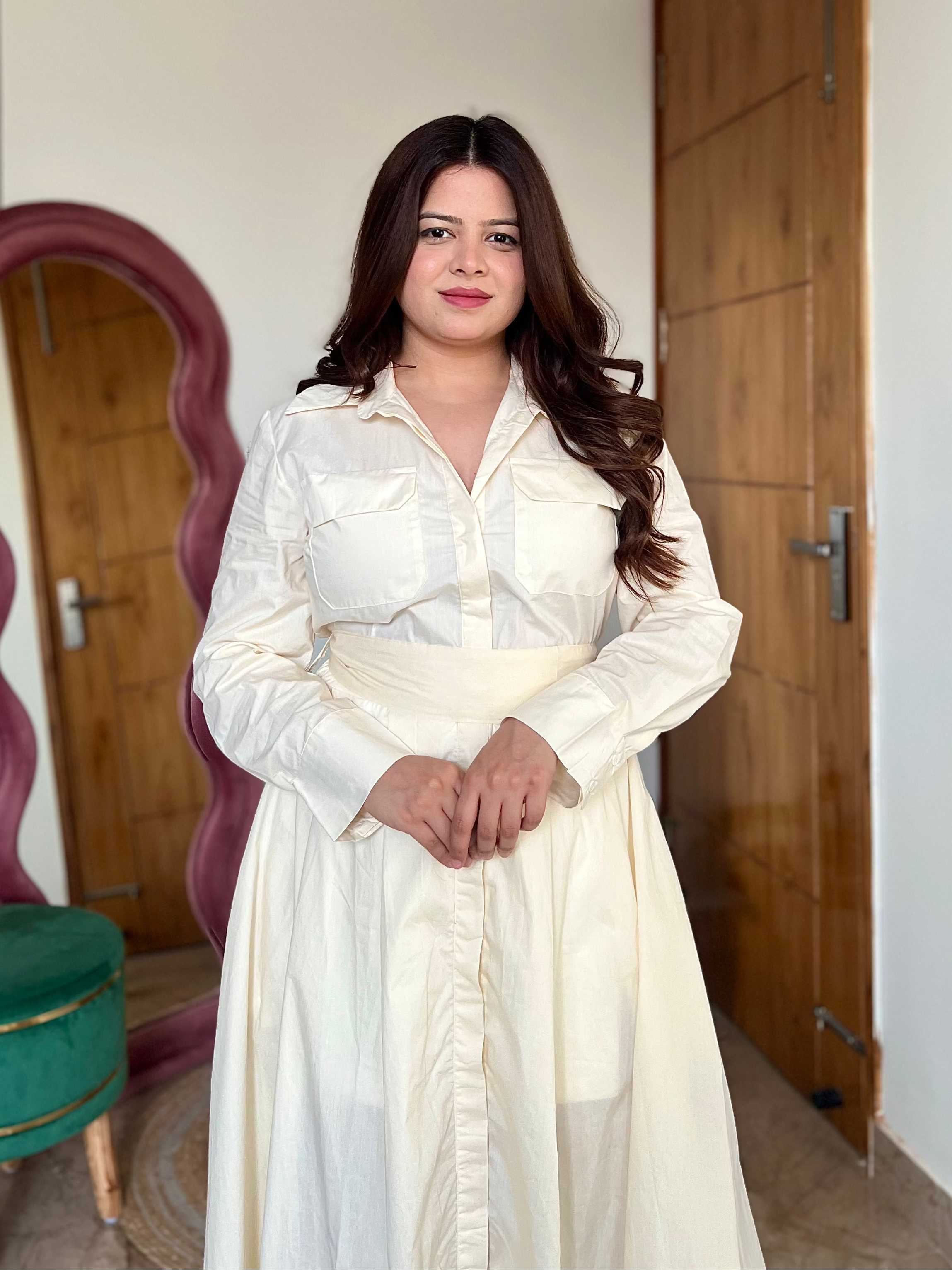 TWYLA BELTED DRESS