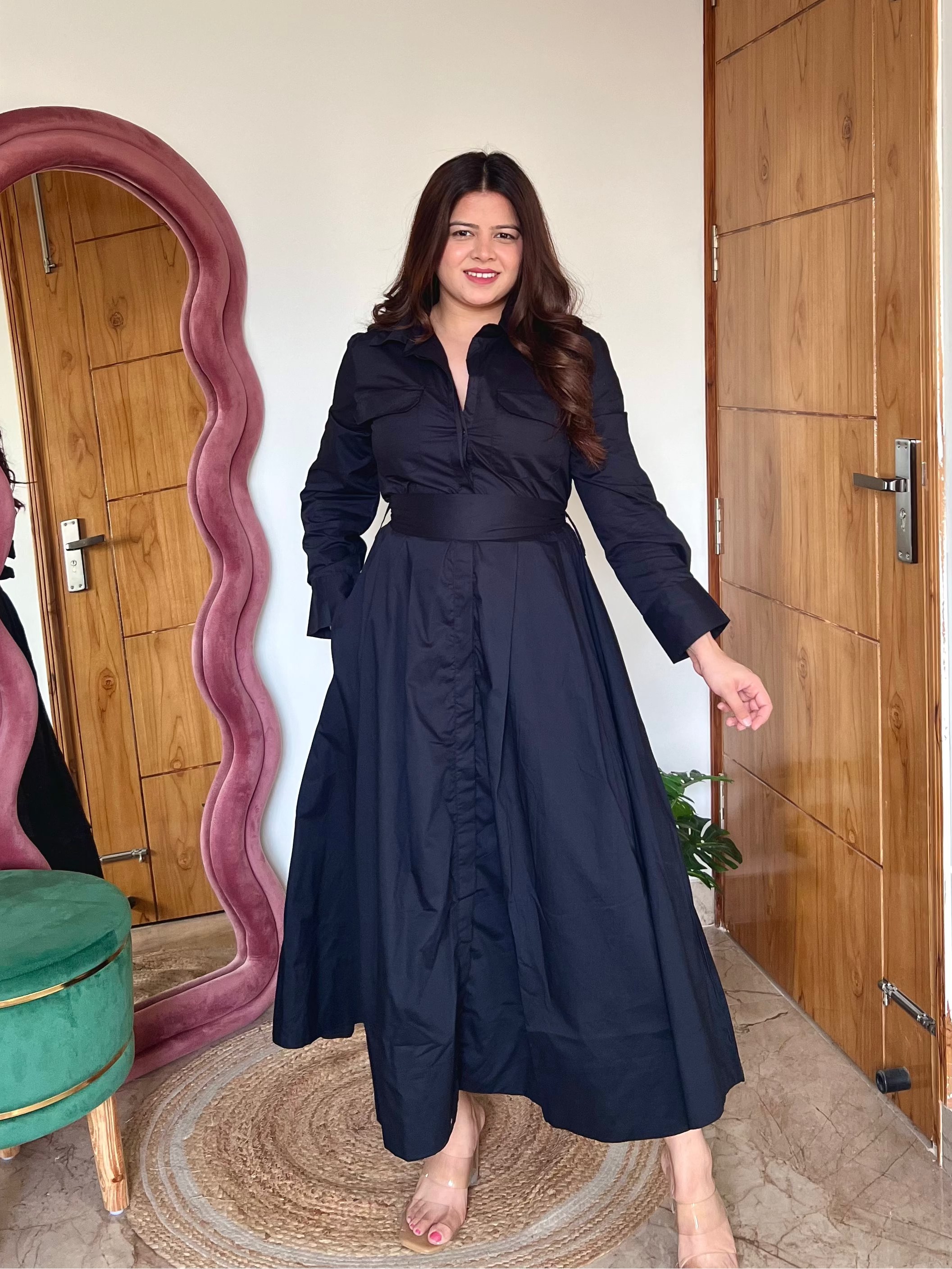 TWYLA BELTED DRESS