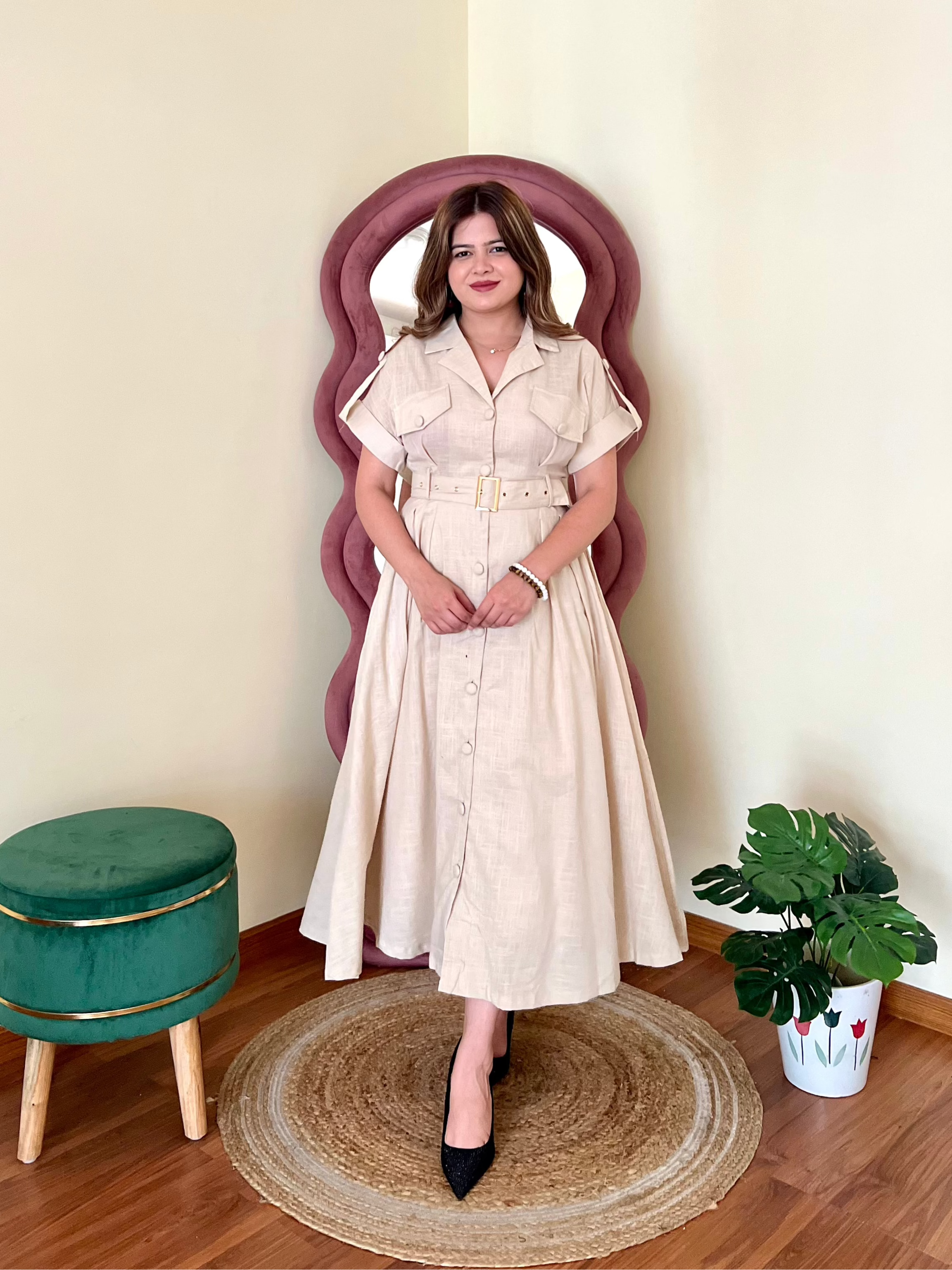SOHO LINEN DRESS