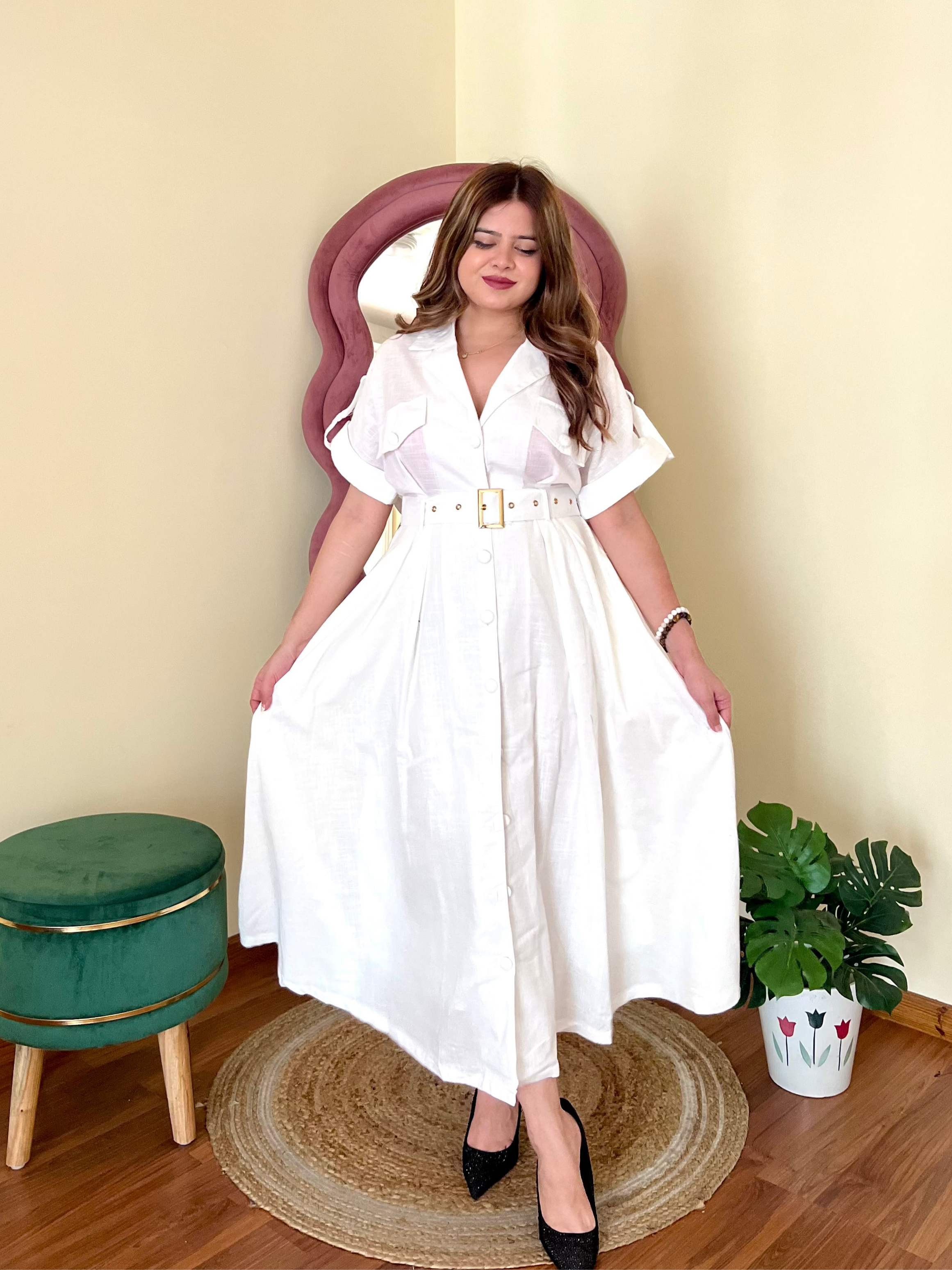 SOHO LINEN DRESS