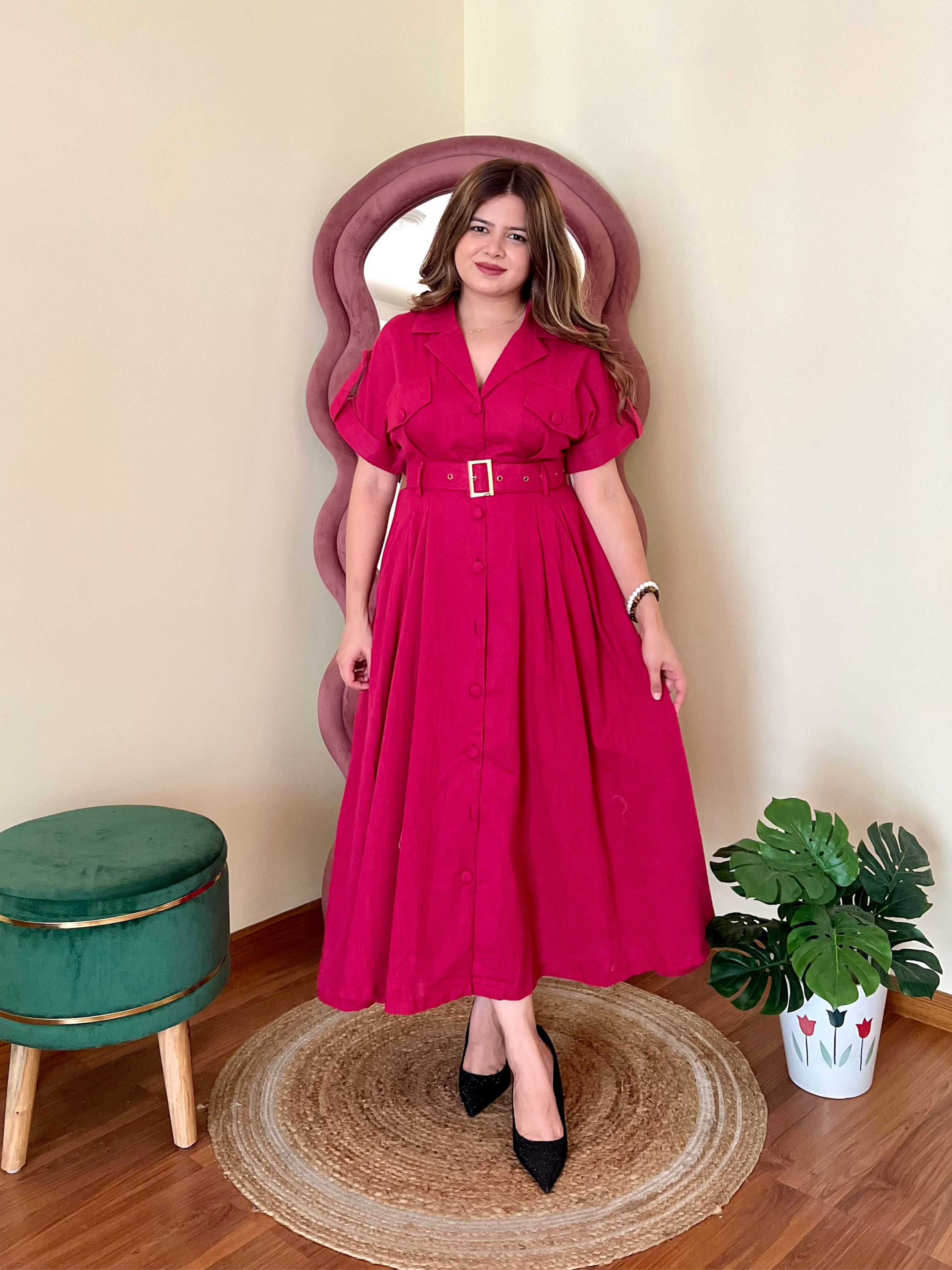 SOHO LINEN DRESS
