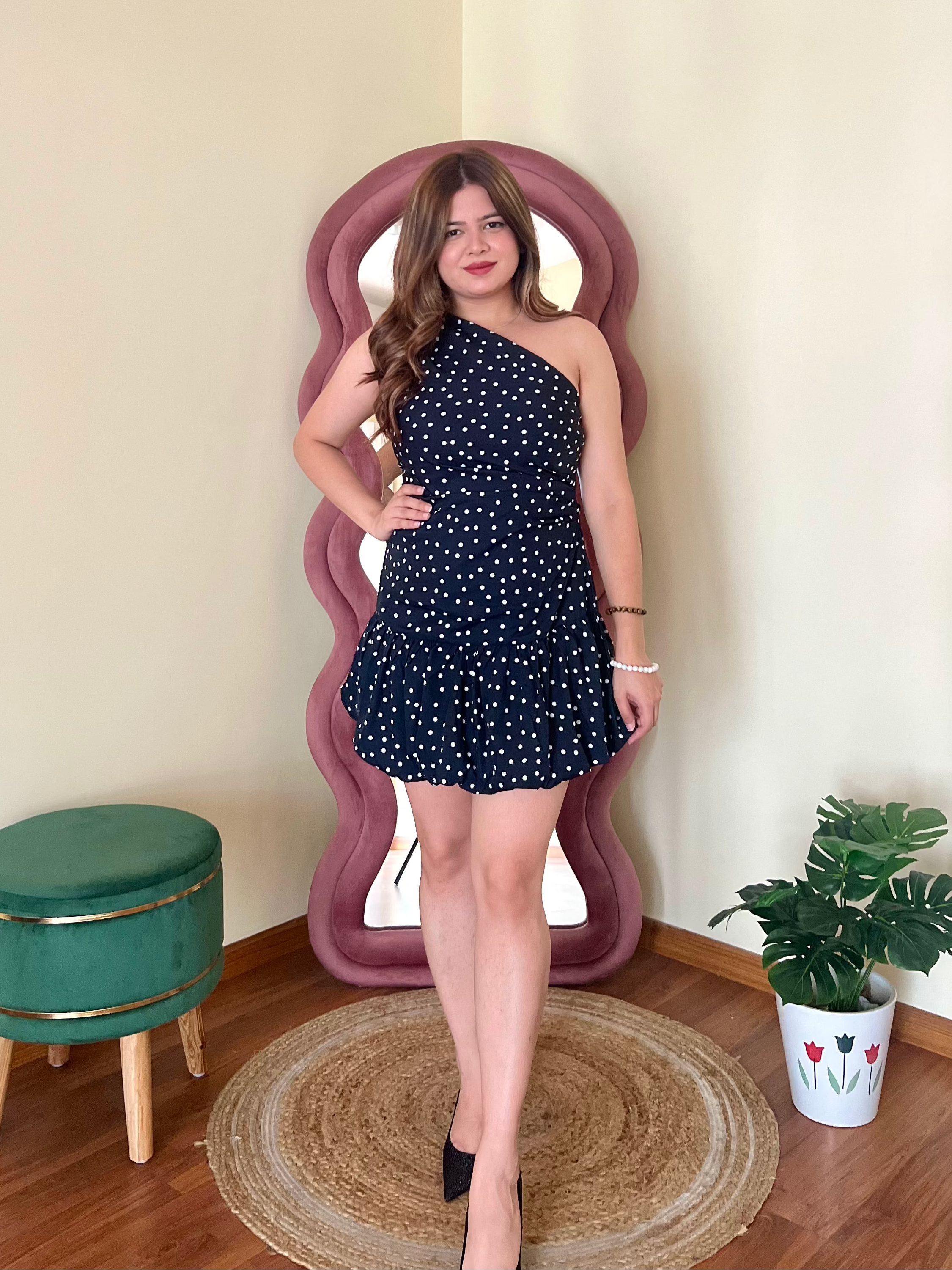 CHARLES POLKA DRESS