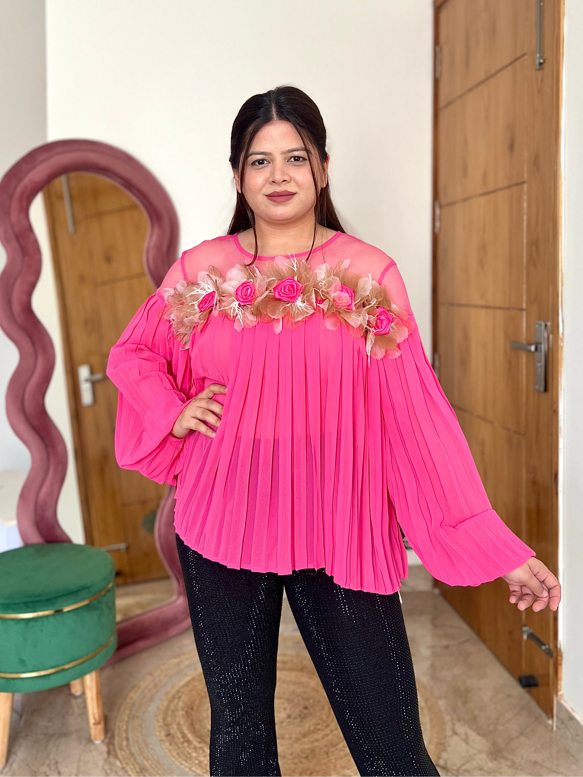 WENDIE MESH TOP