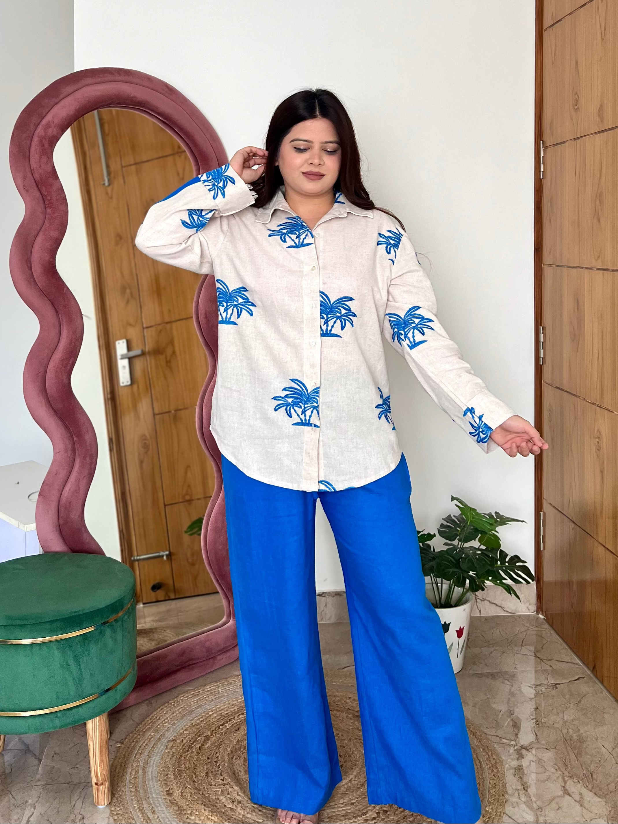 KAAYA LINEN COORD