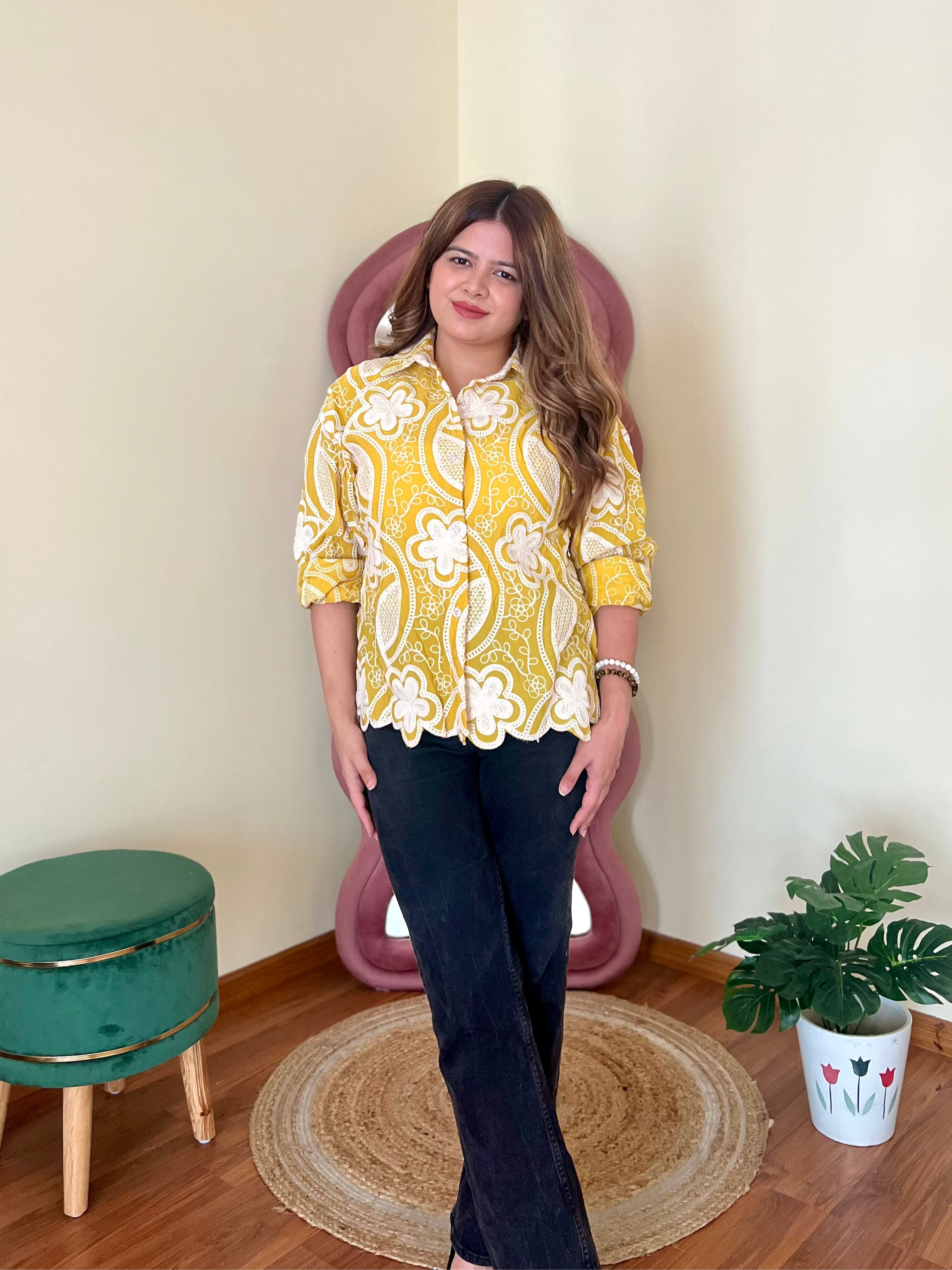 LOOM EMBROIDERED SHIRT