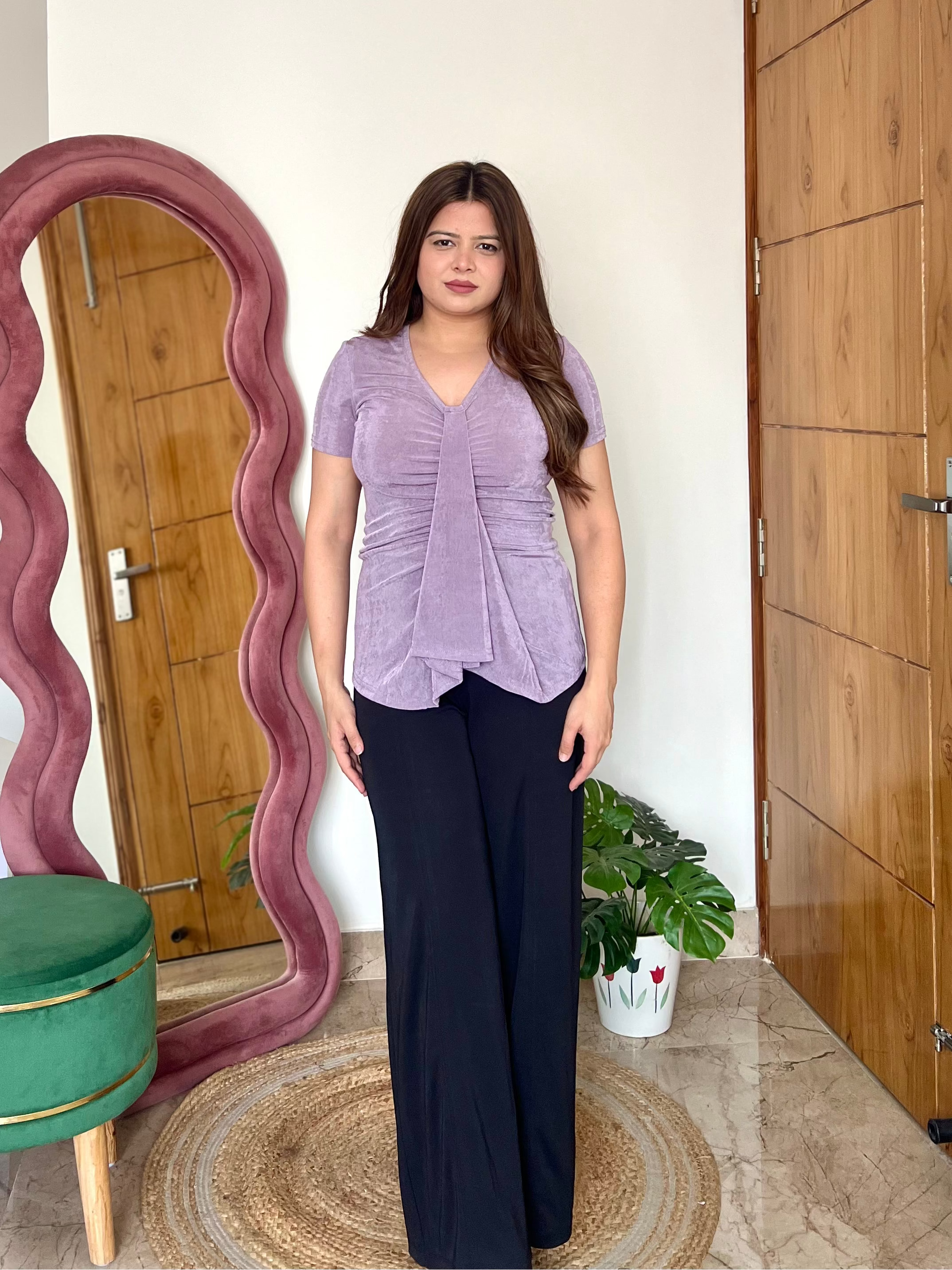 PLUTO RUCHED TOP