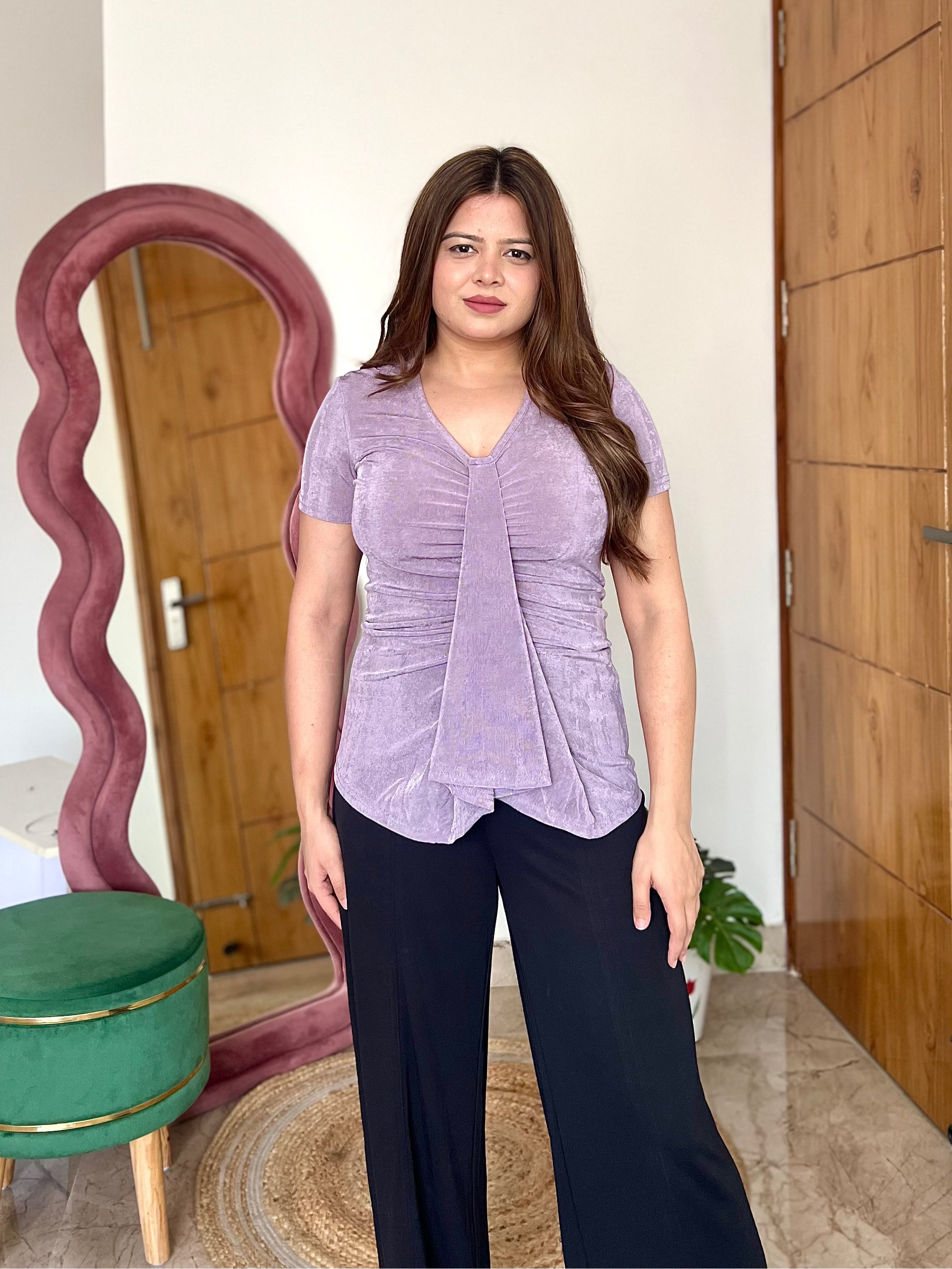 PLUTO RUCHED TOP