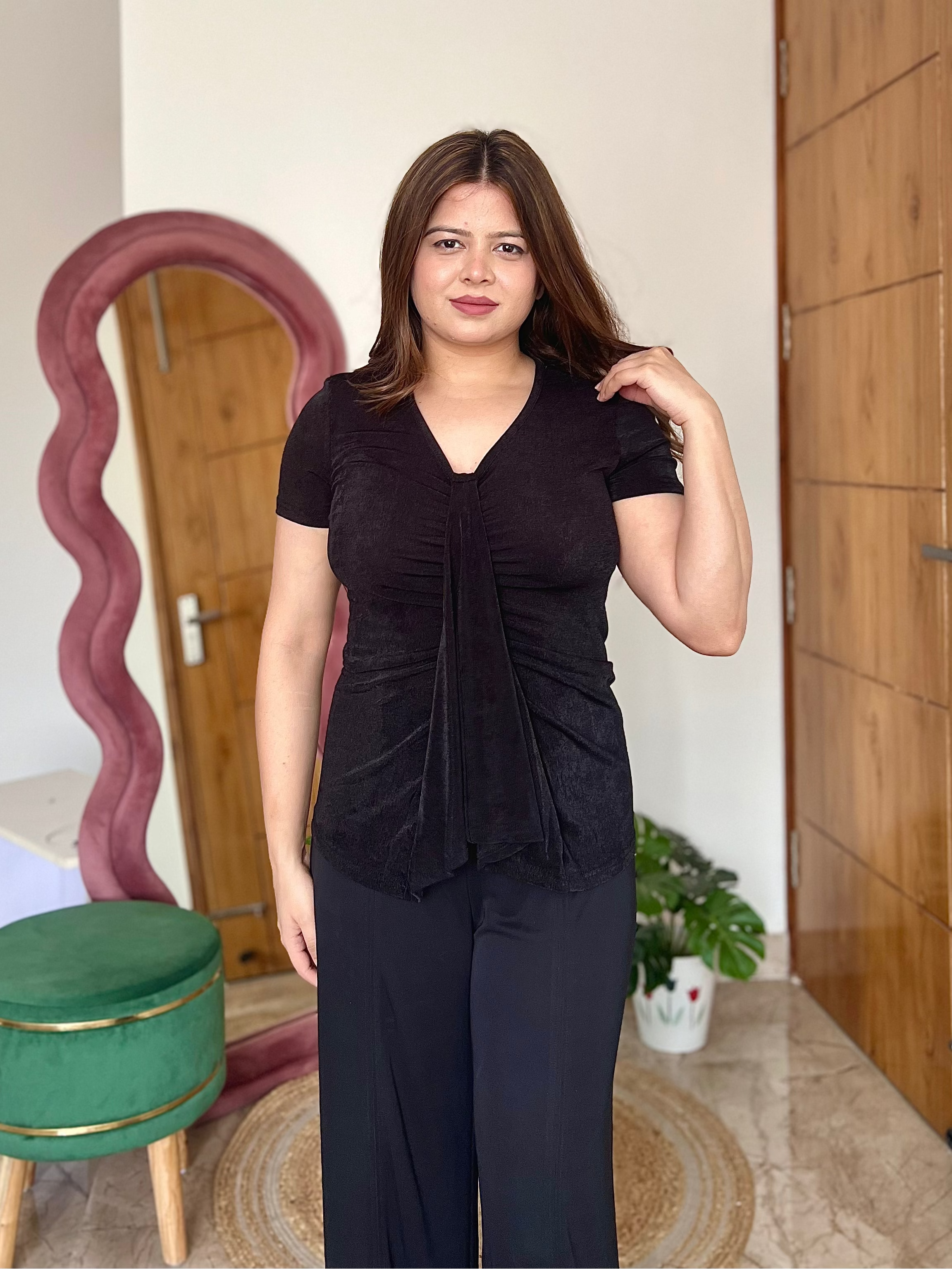 PLUTO RUCHED TOP
