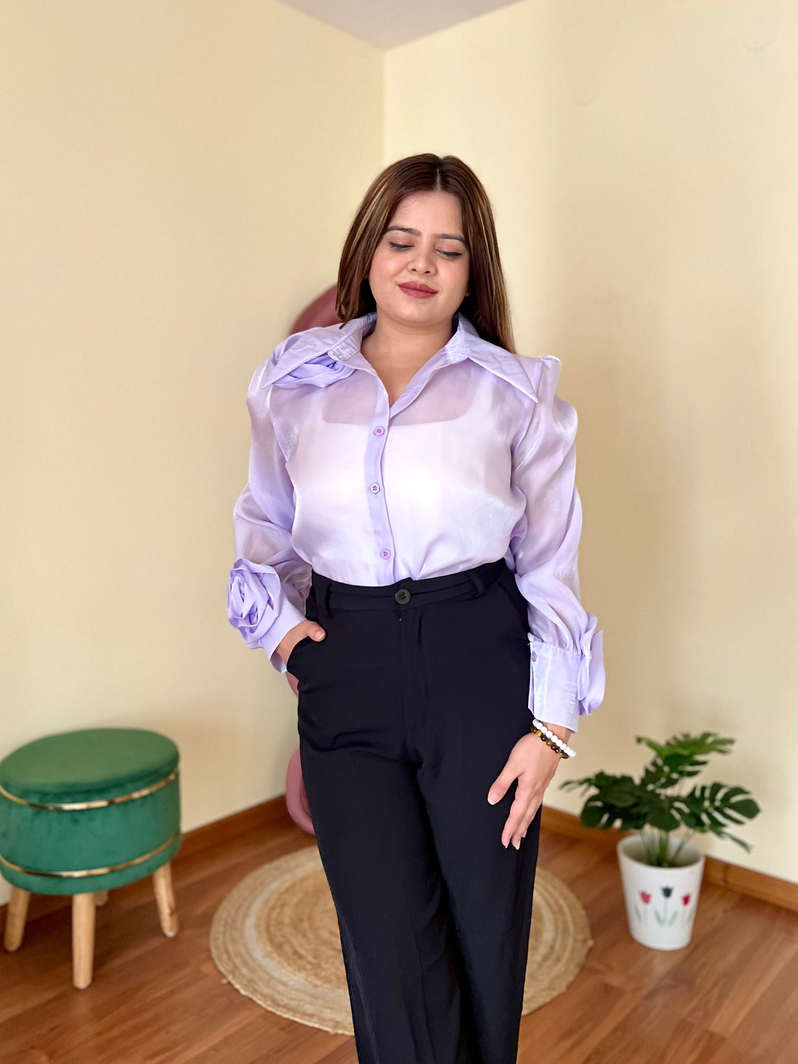 EVA ORGANZA SHIRT