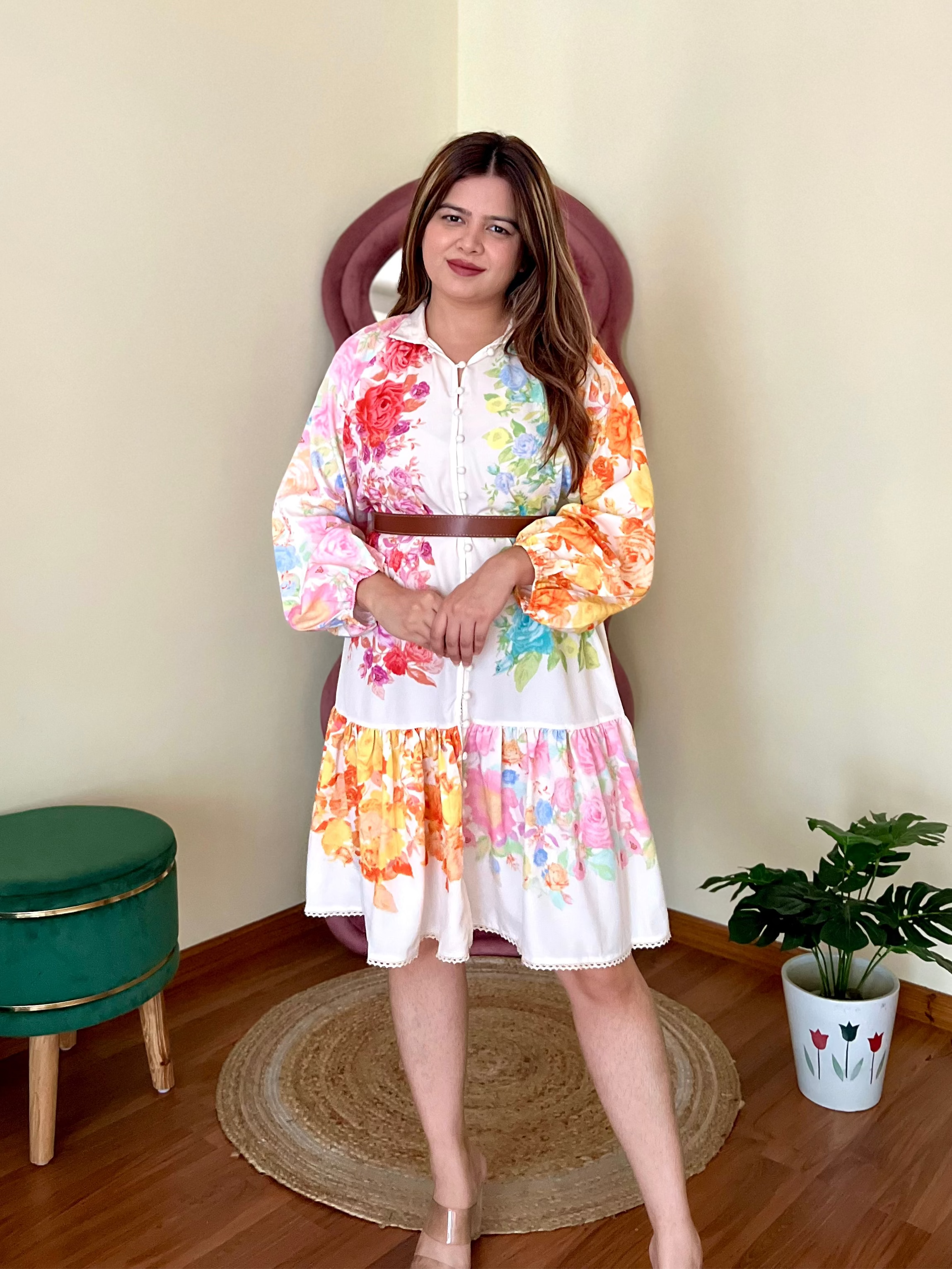 GENELIA FLORAL DRESS