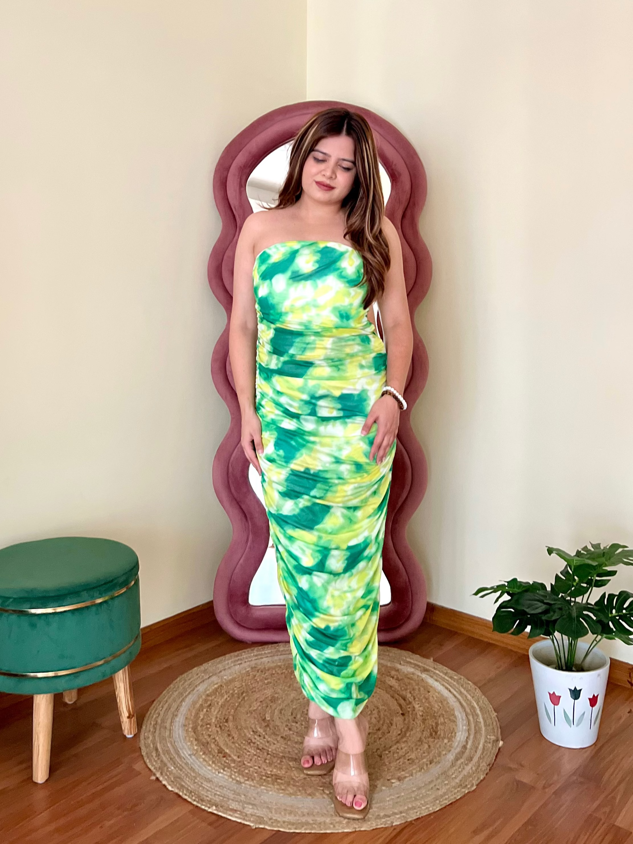 GLADYS MESH DRESS
