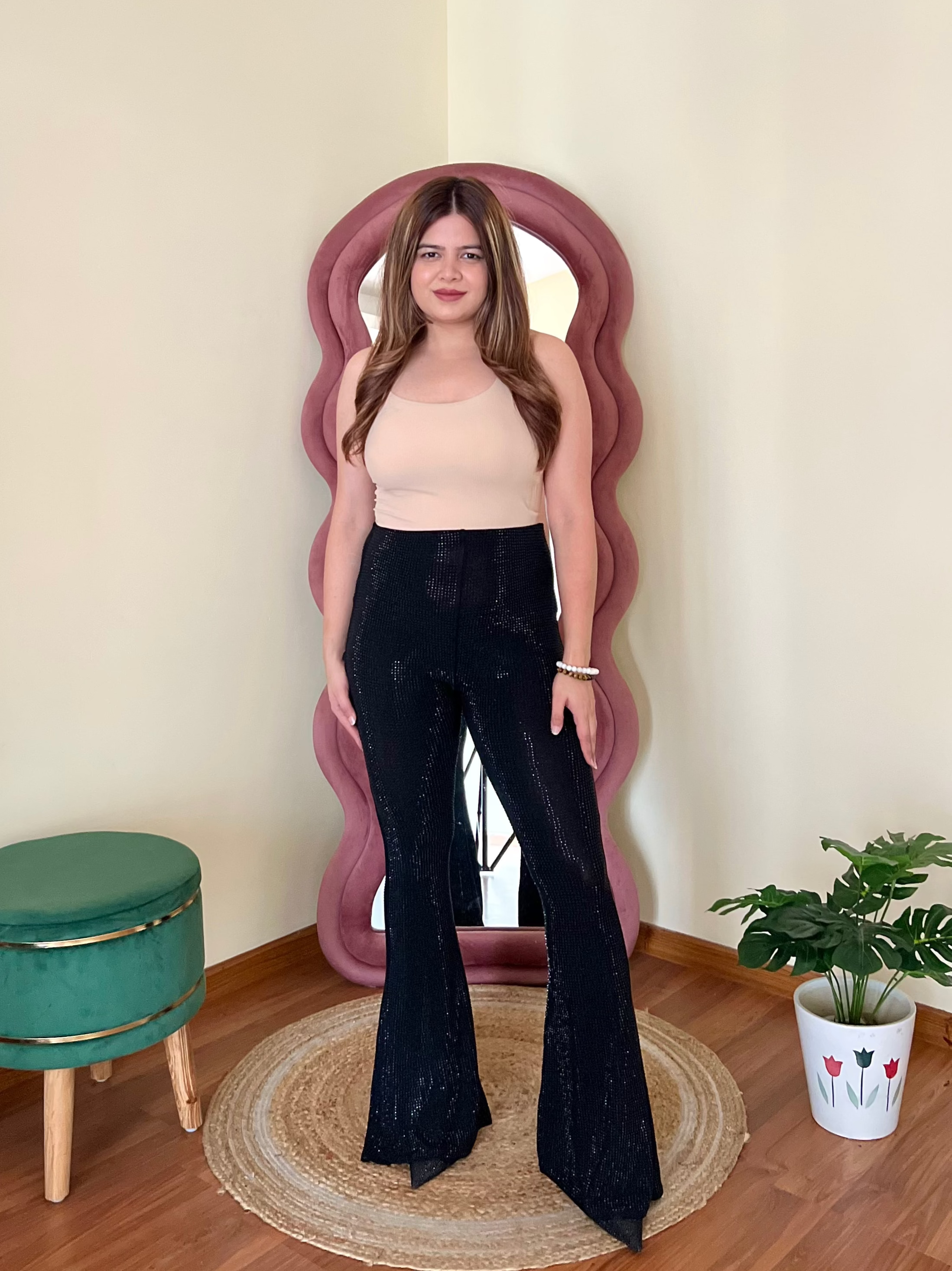 BALLERINA RHINESTONE PANTS
