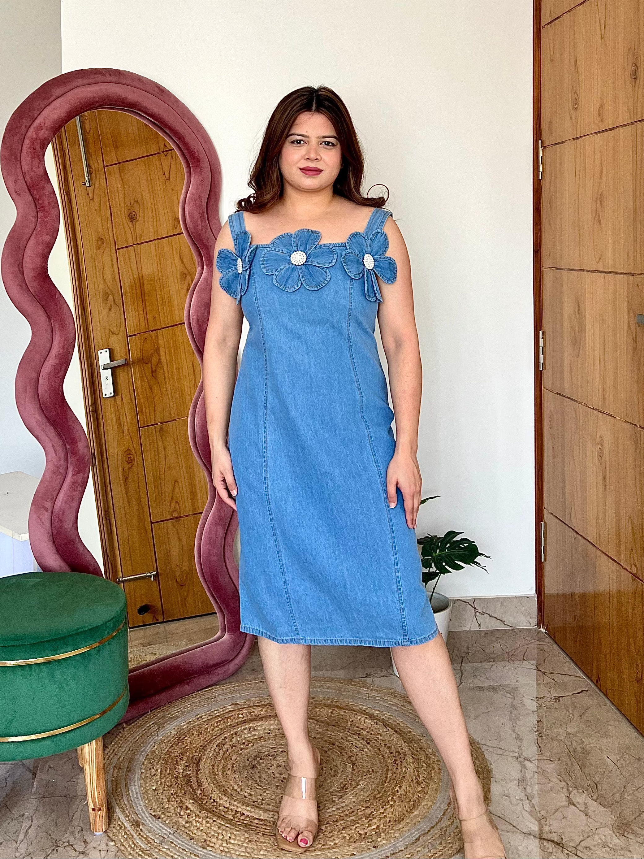 MELODY DENIM DRESS