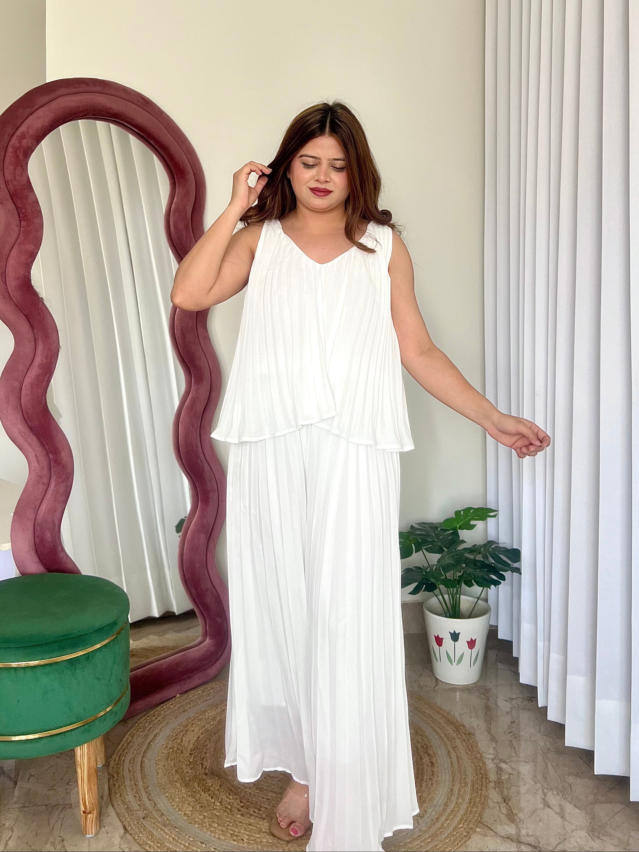 LOLA PLEATED COORD
