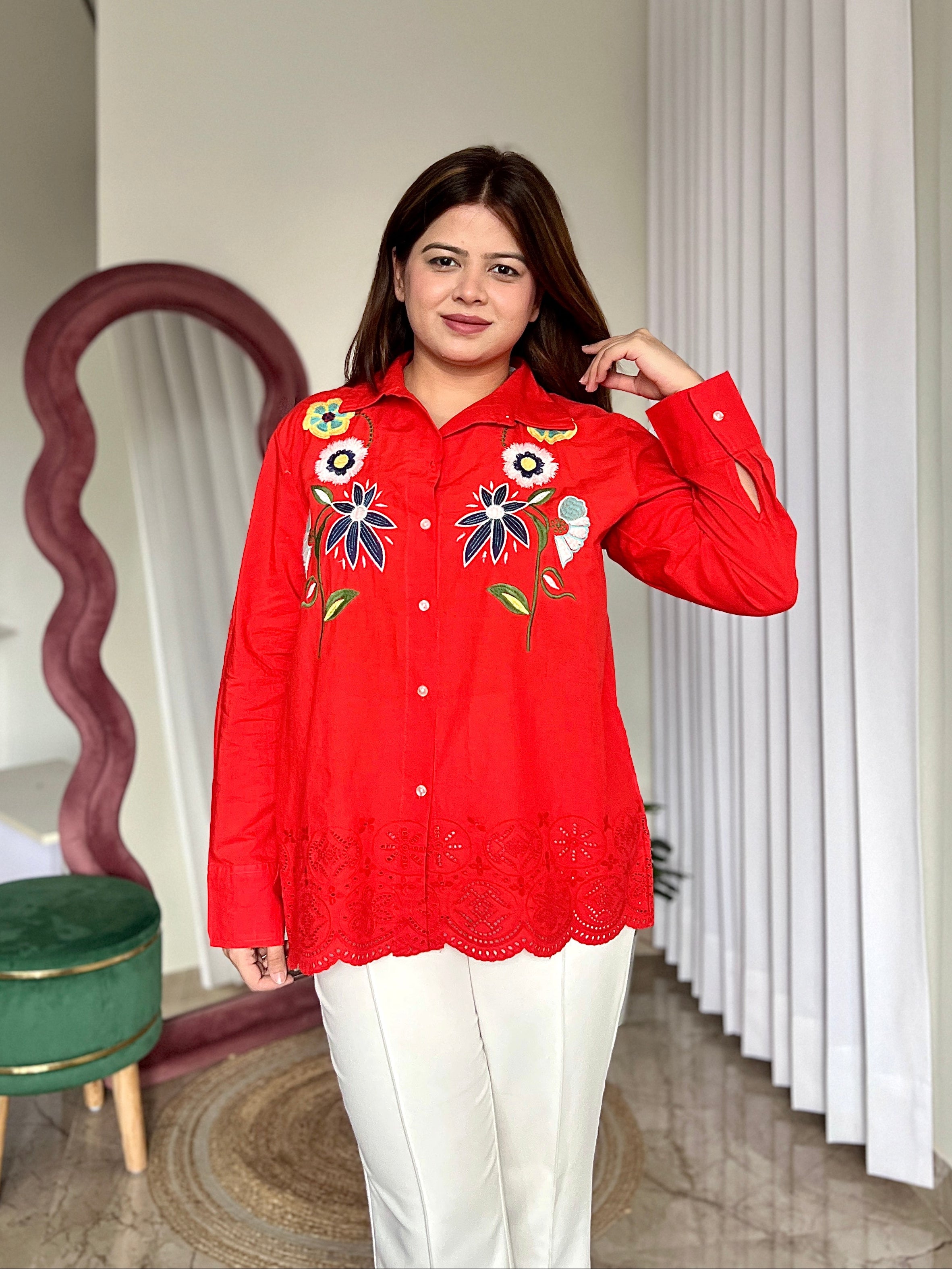 VALERIE COTTON SHIRT