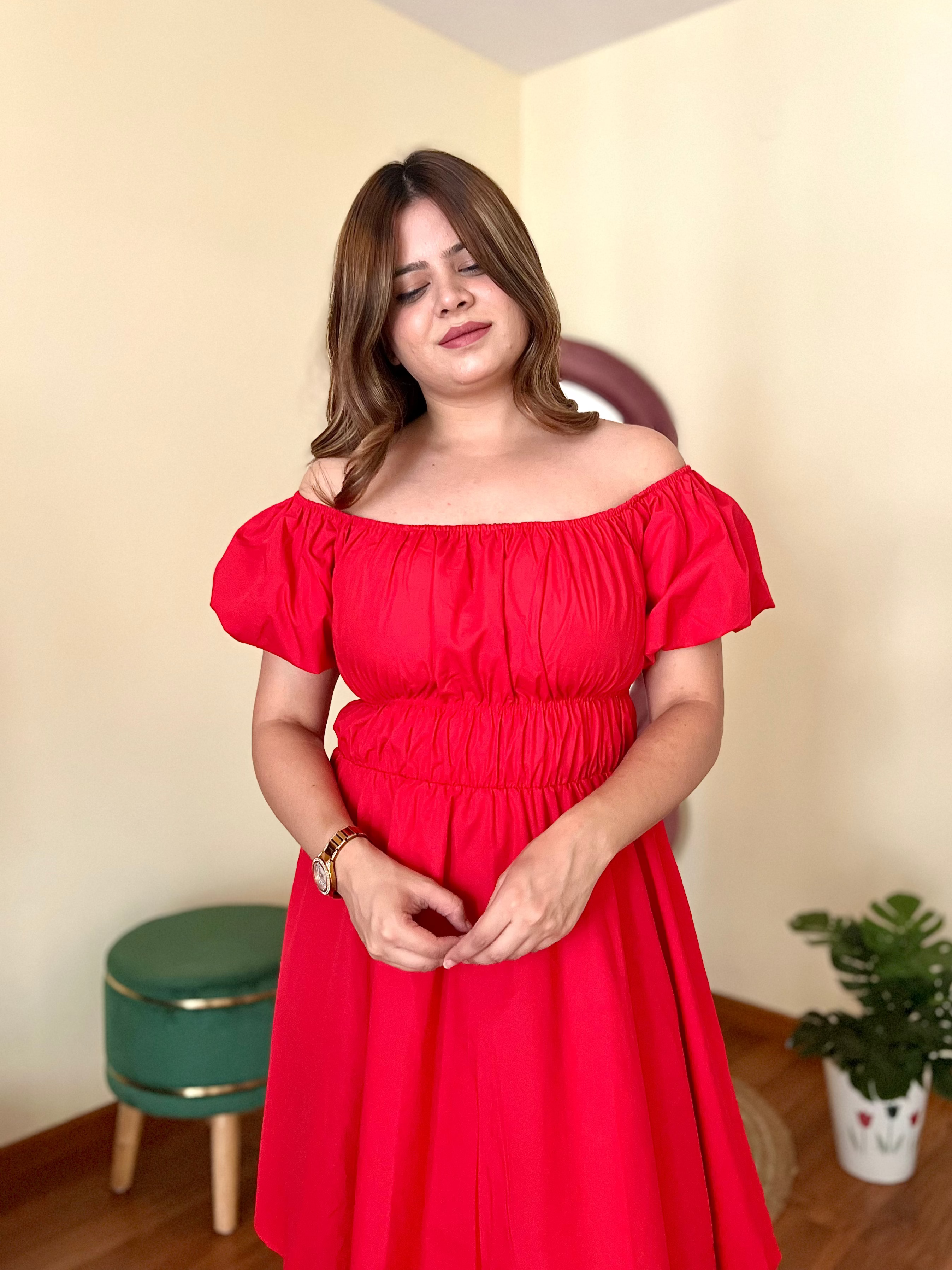 OREO COTTON DRESS