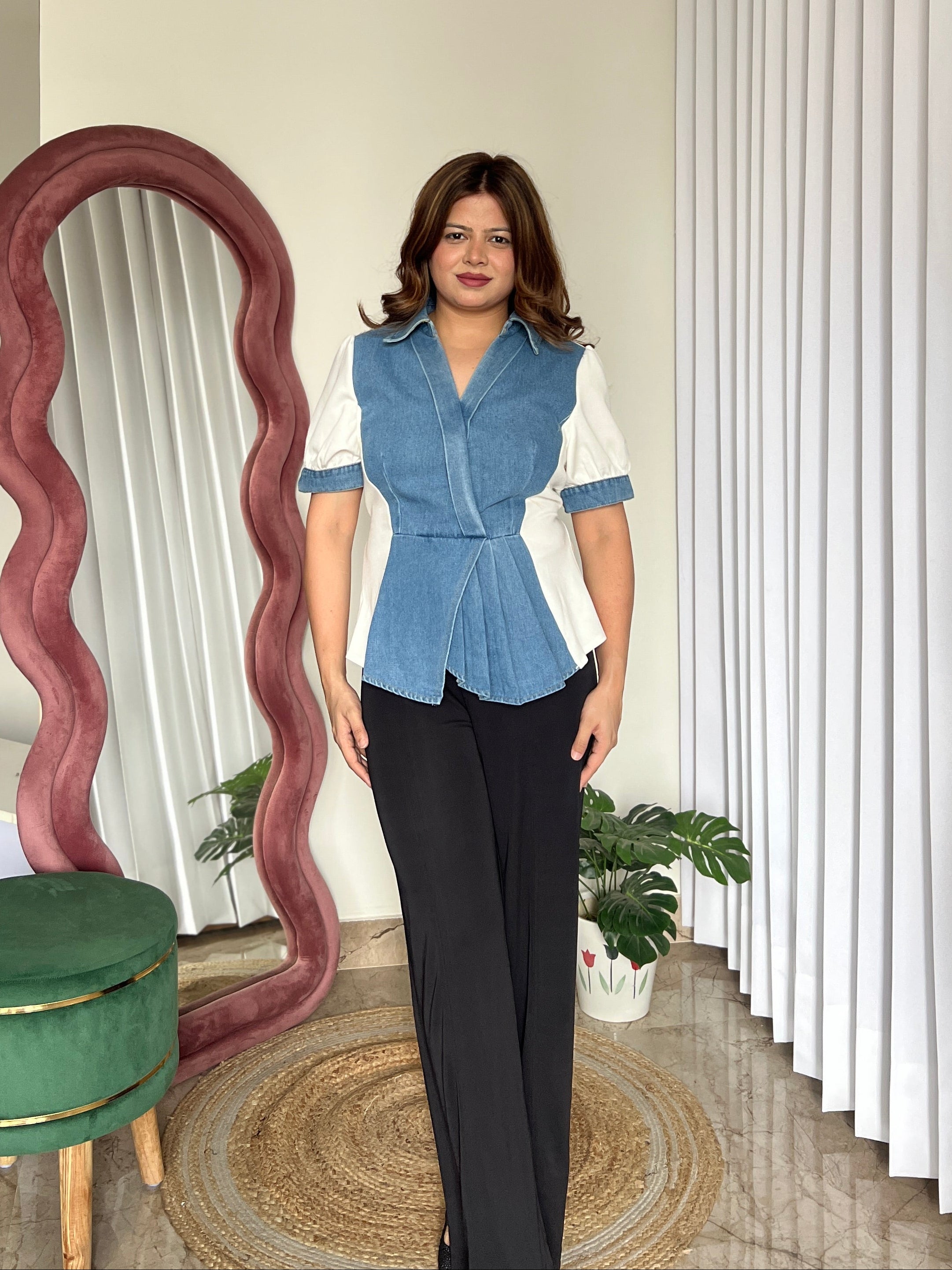 DUNE DENIM TOP