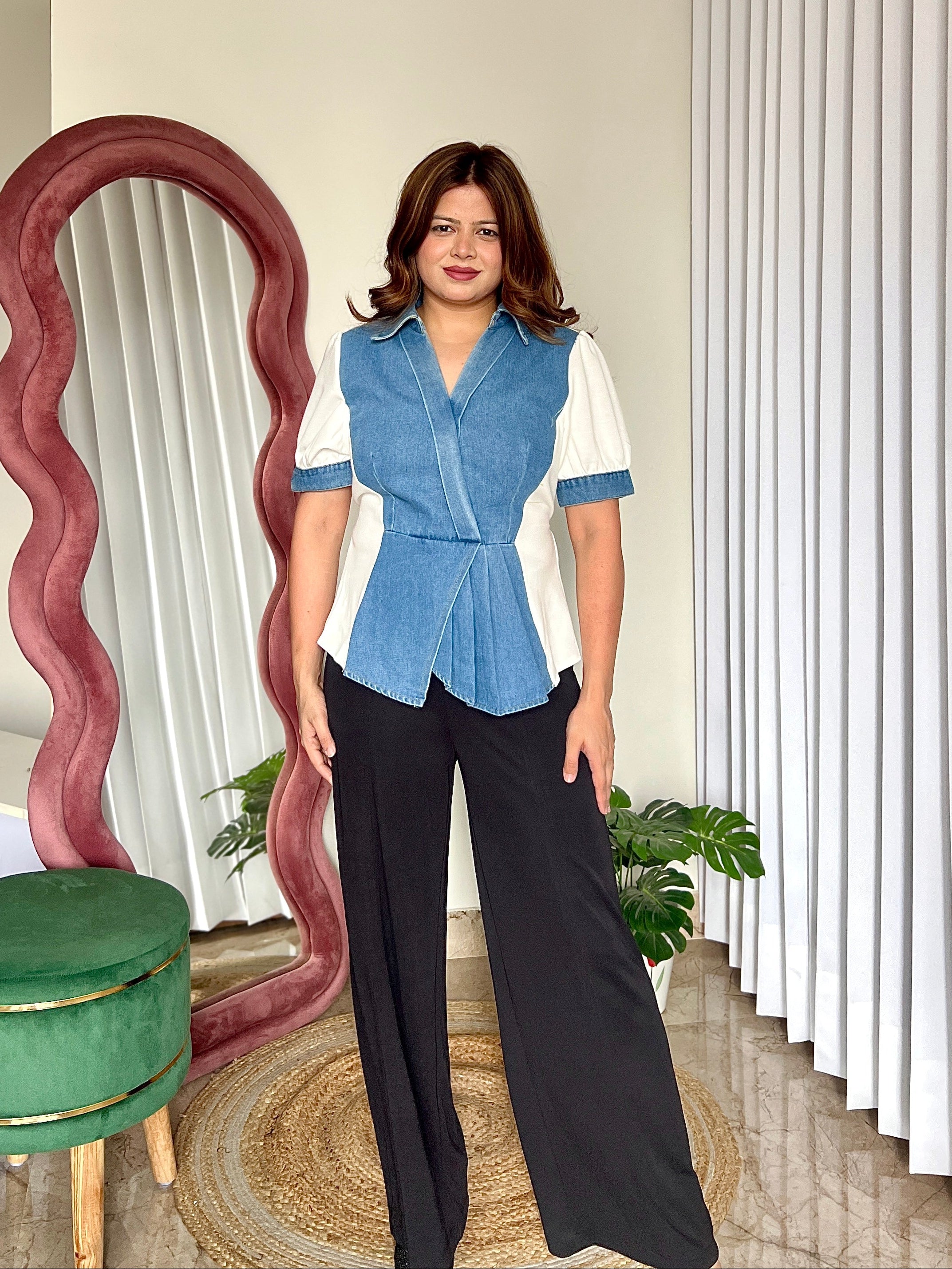 DUNE DENIM TOP