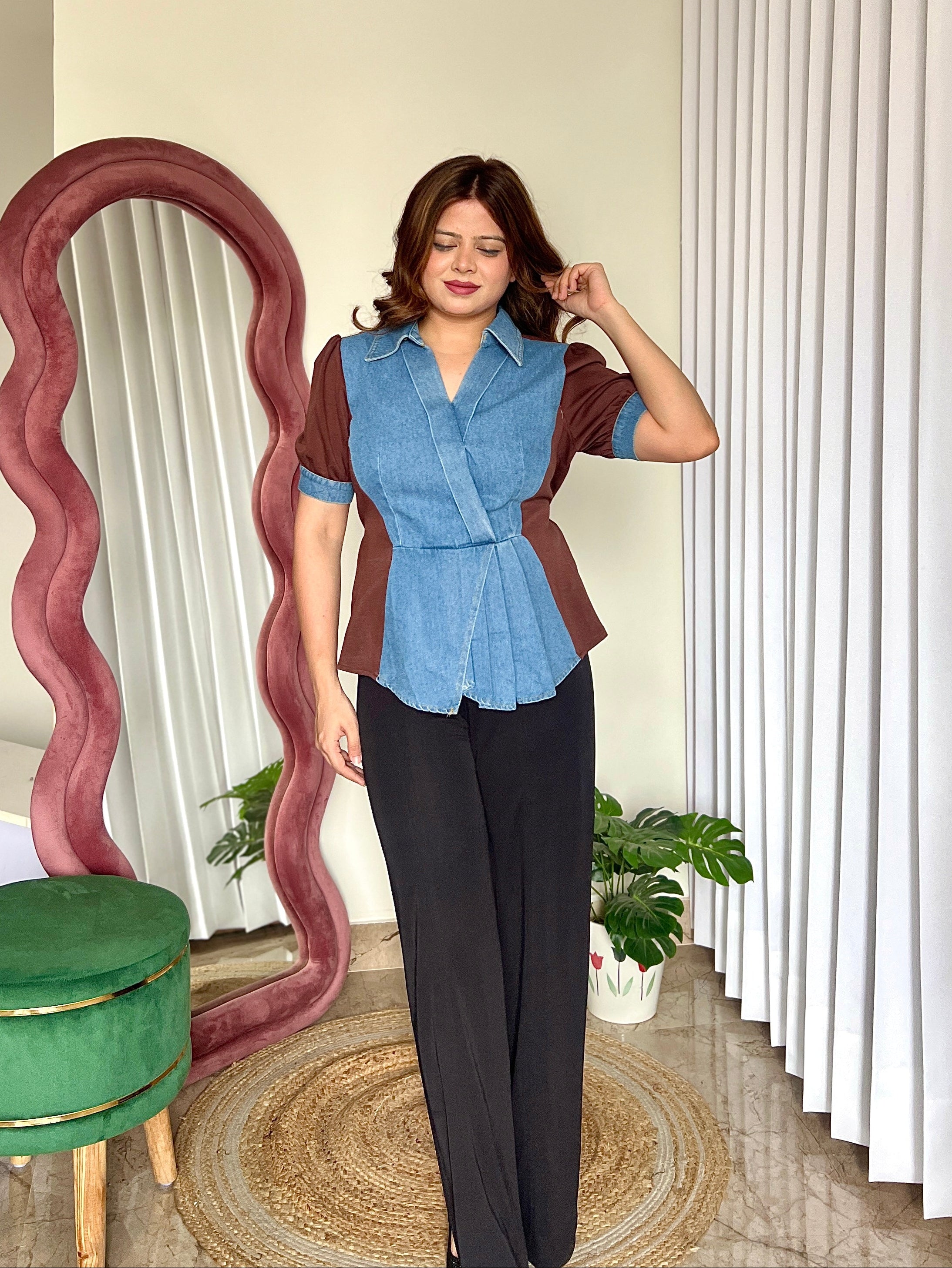 DUNE DENIM TOP