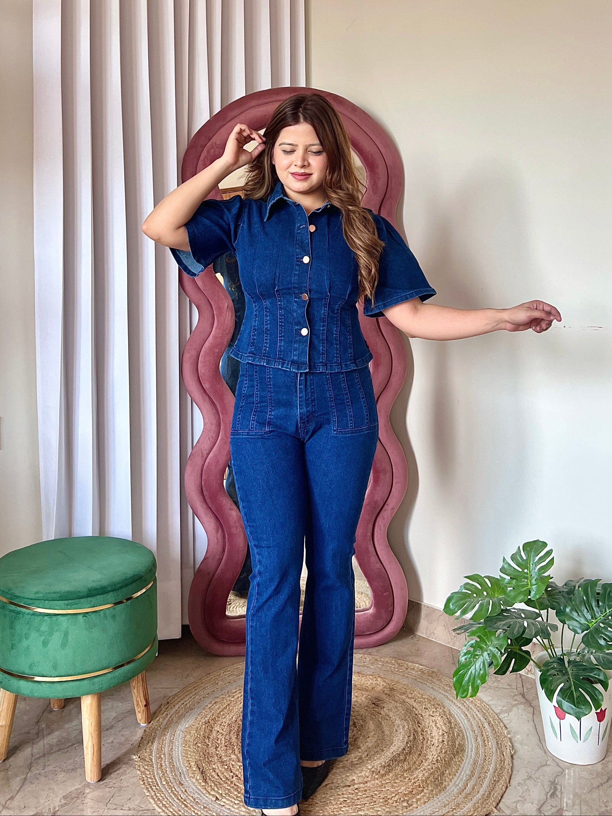 MARIO DENIM COORD
