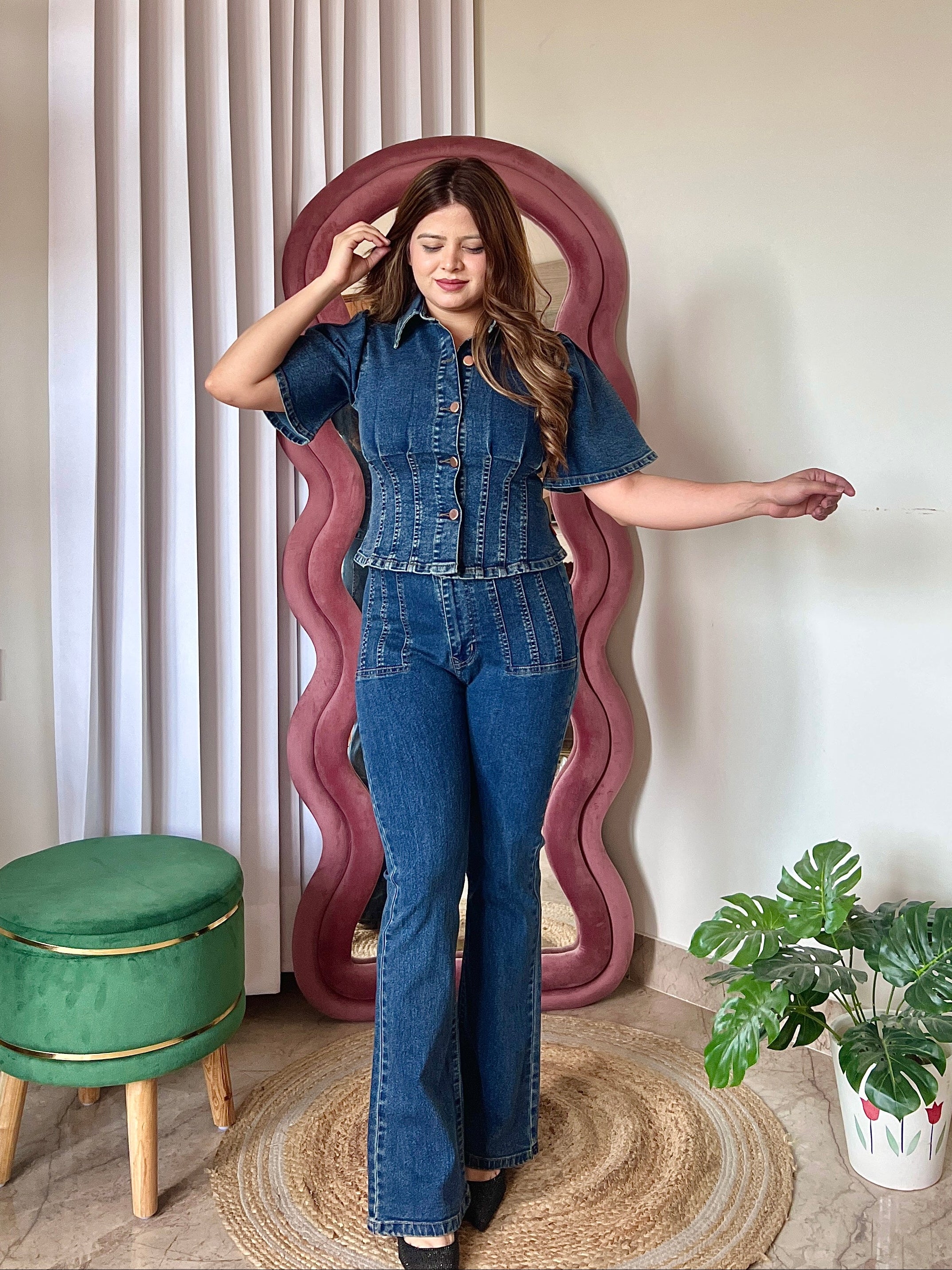 MARIO DENIM COORD