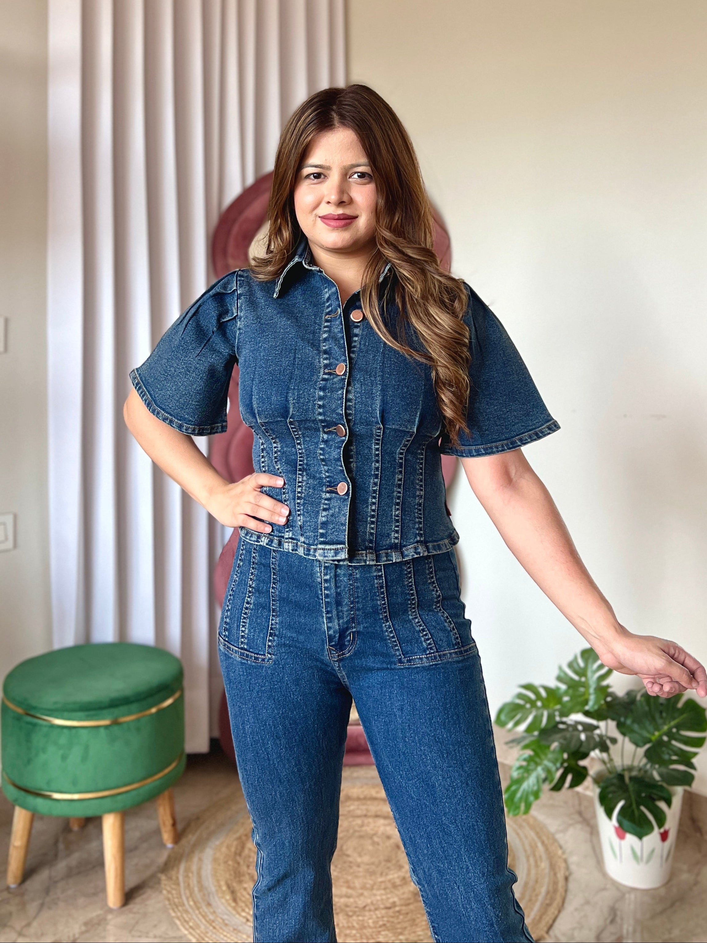 MARIO DENIM COORD