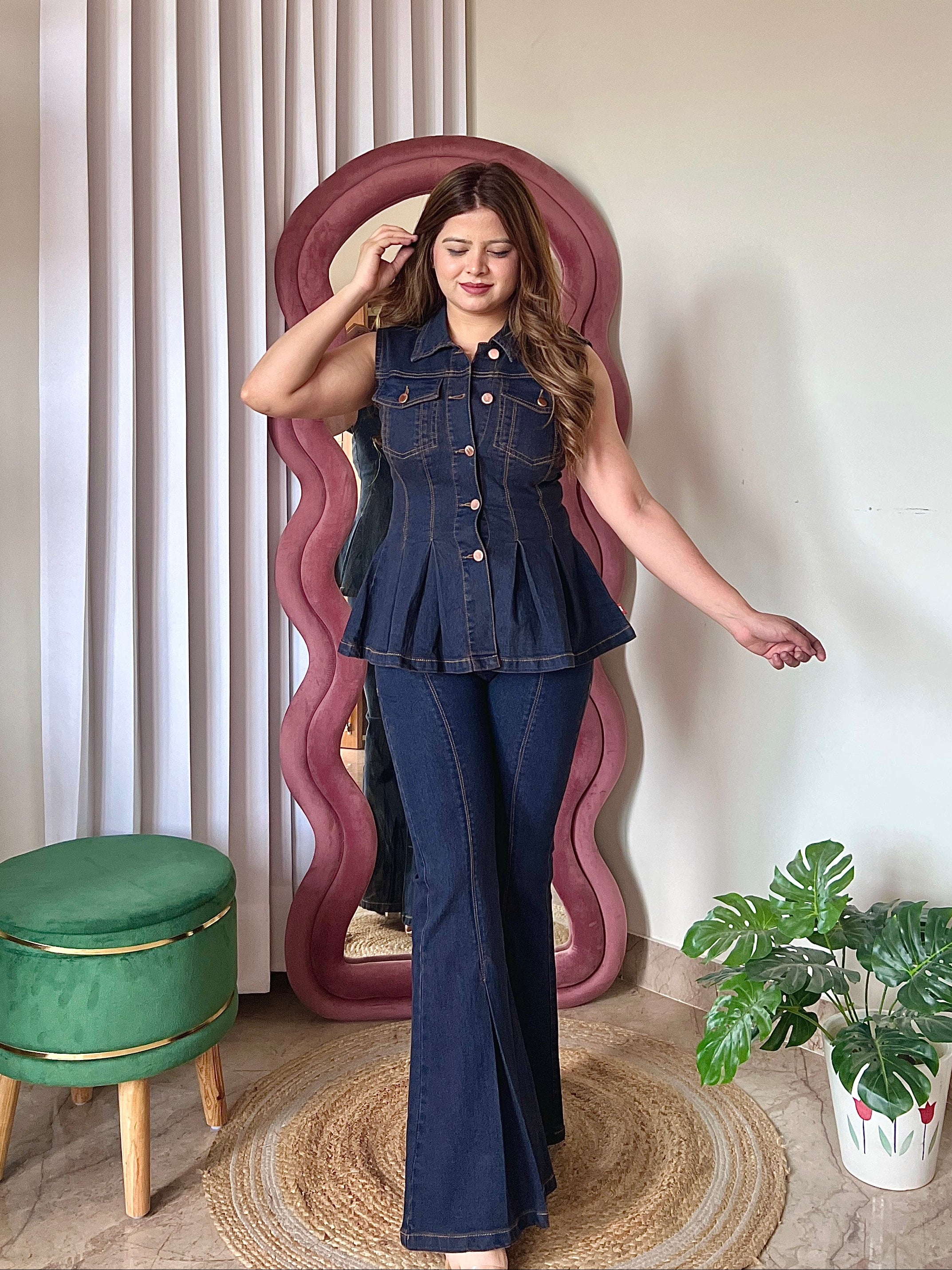 FALON DENIM COORD