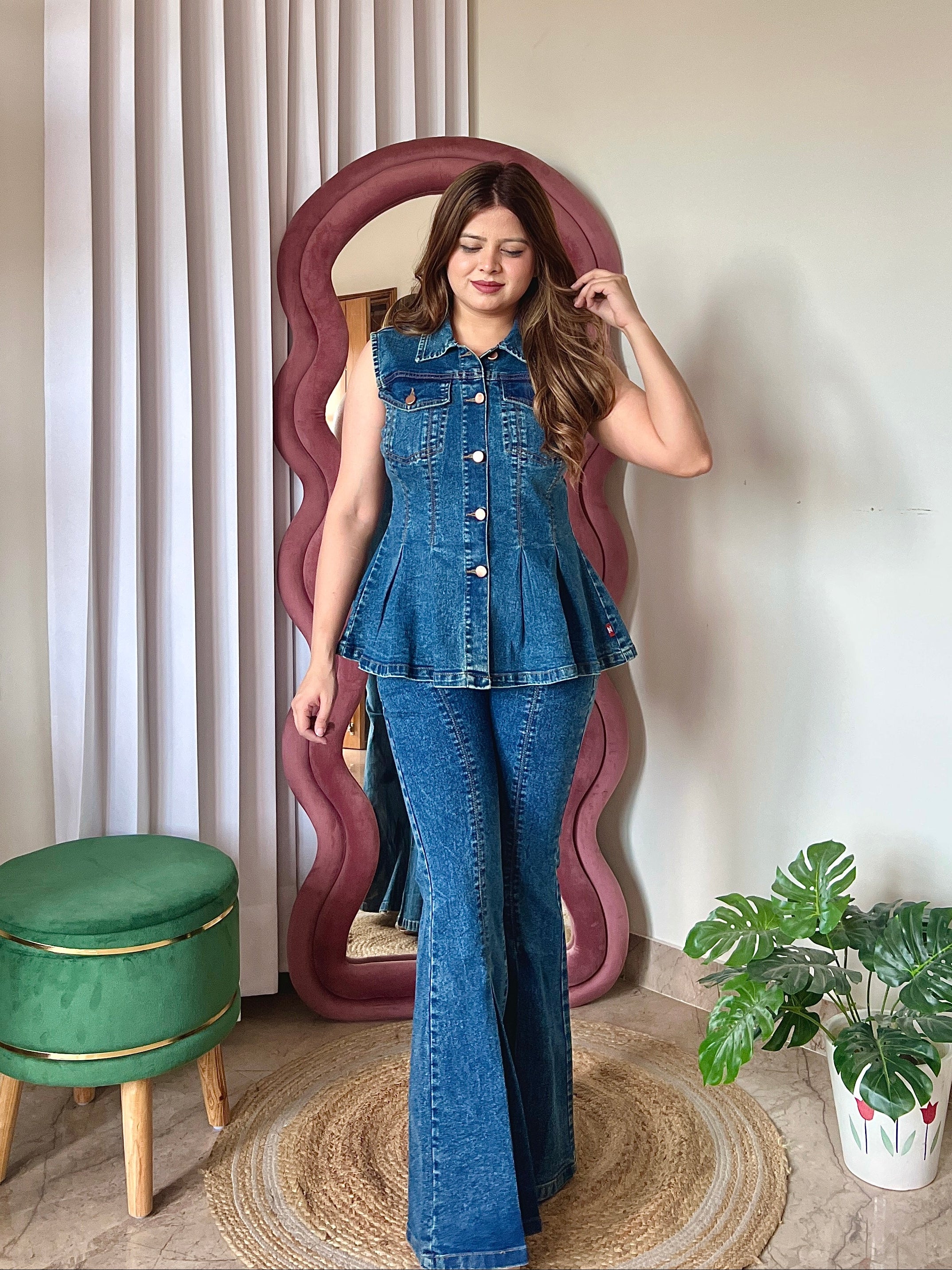 FALON DENIM COORD