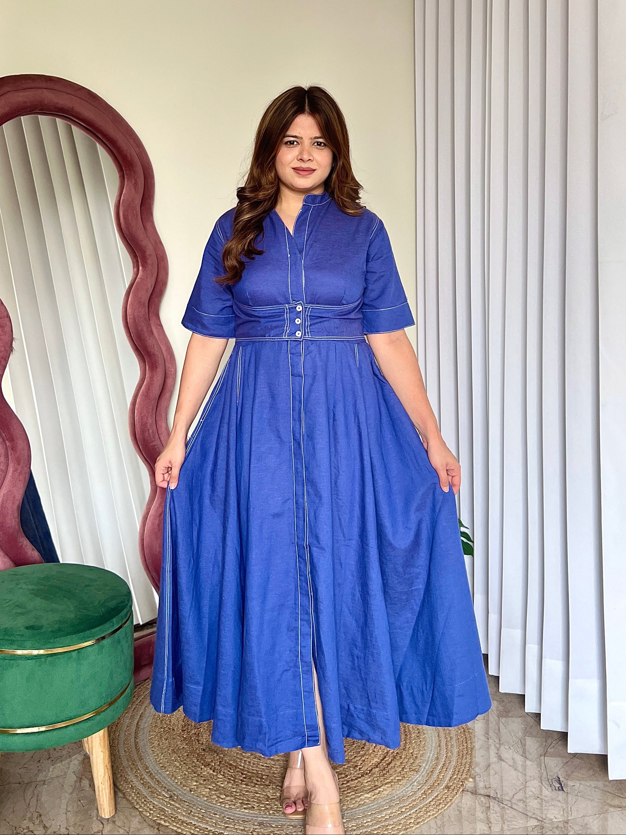 FIBO MIDI DRESS