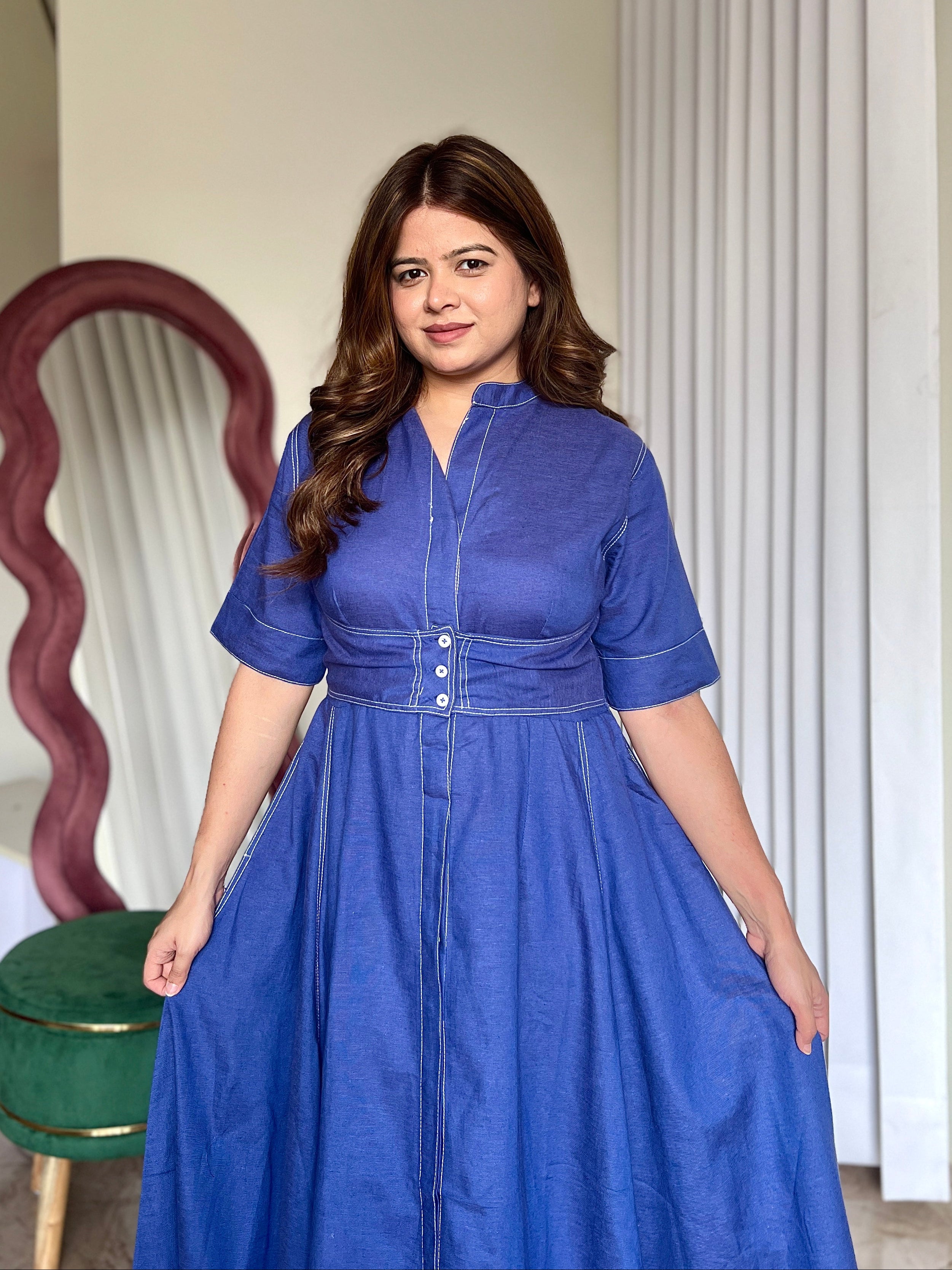 FIBO MIDI DRESS