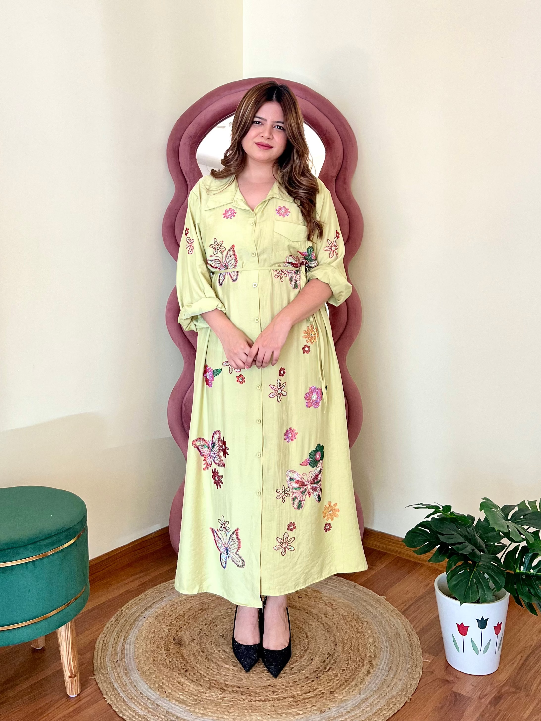 SHANE BUTTERFLY DRESS