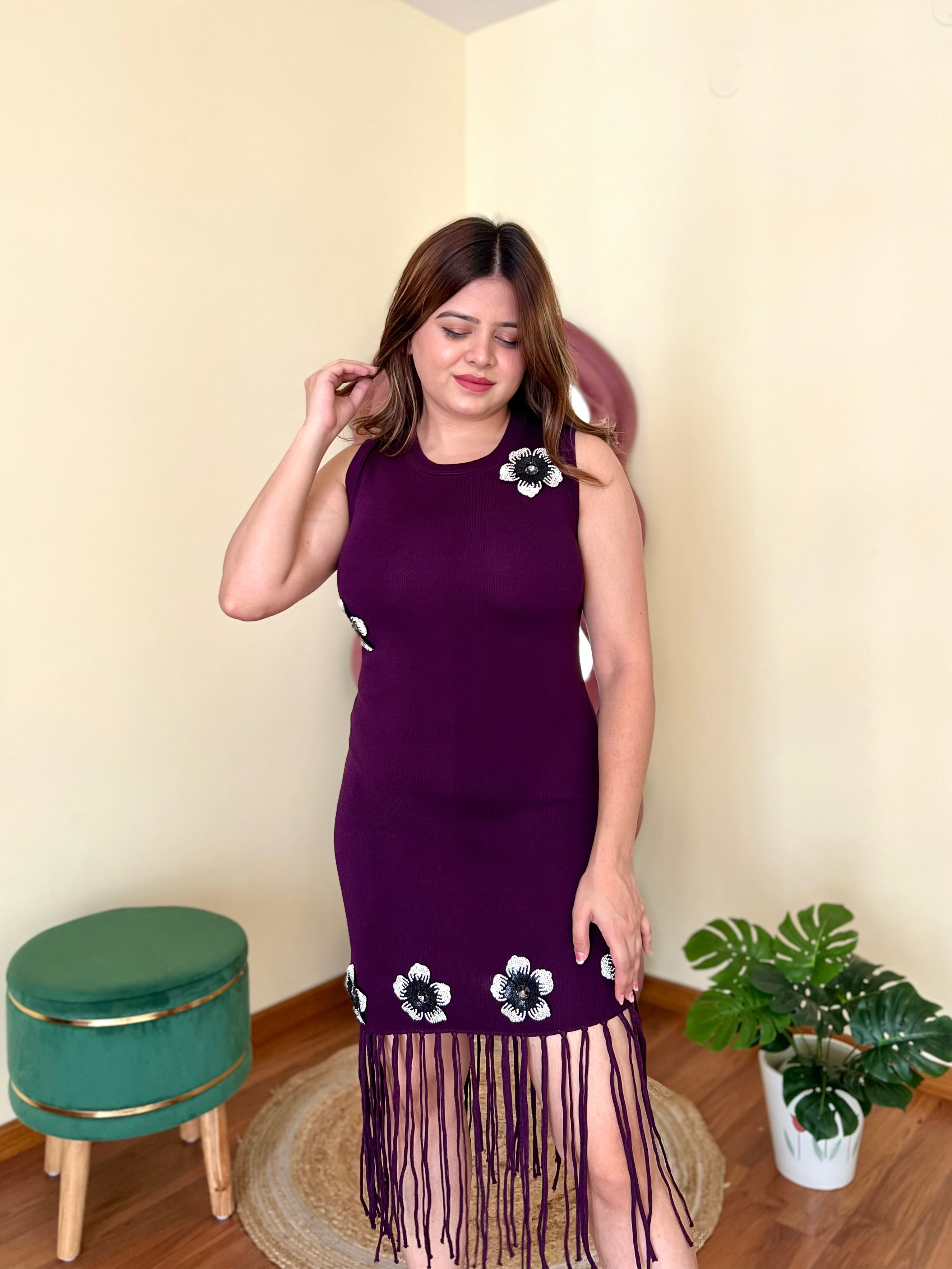 LILY FRINNGES DRESS