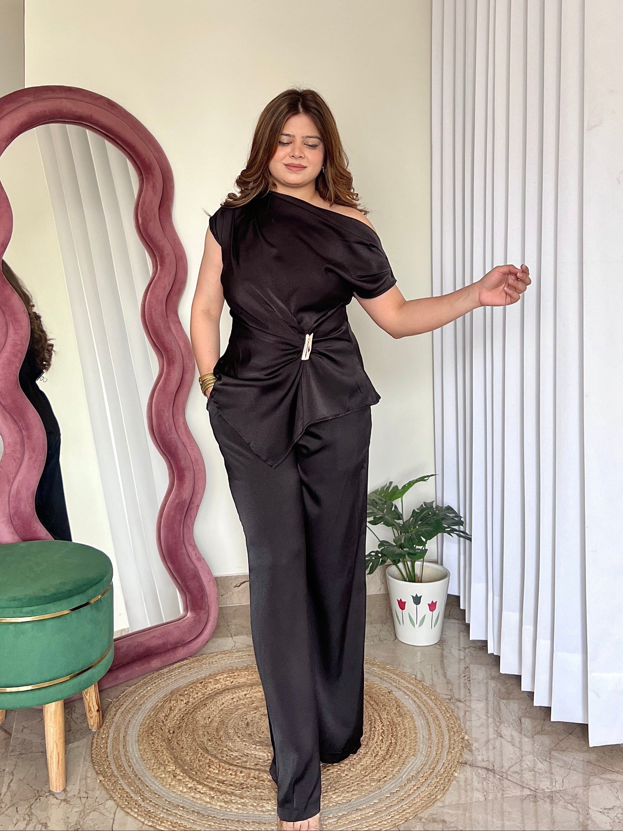 CALI SATIN COORD