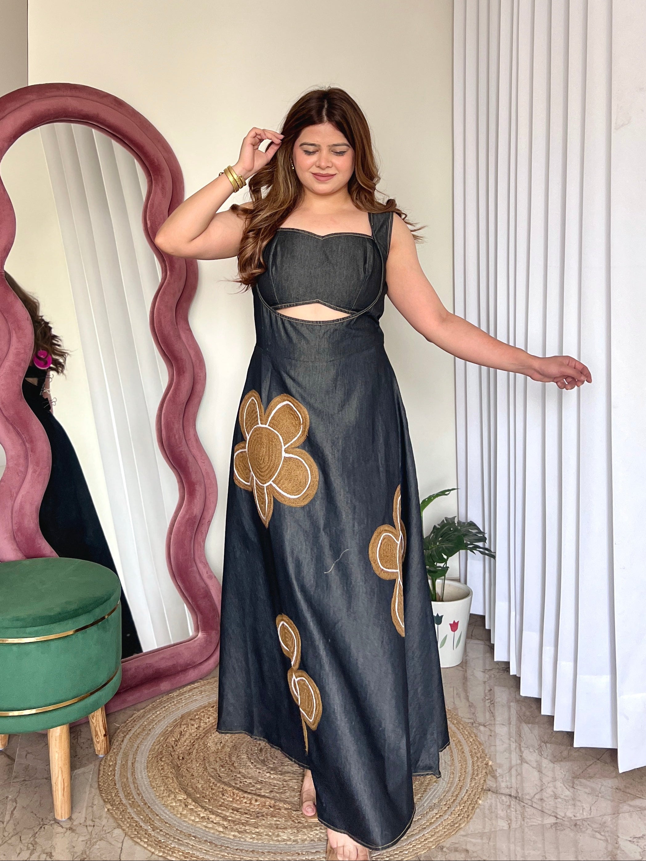 KAYLA DENIM DRESS
