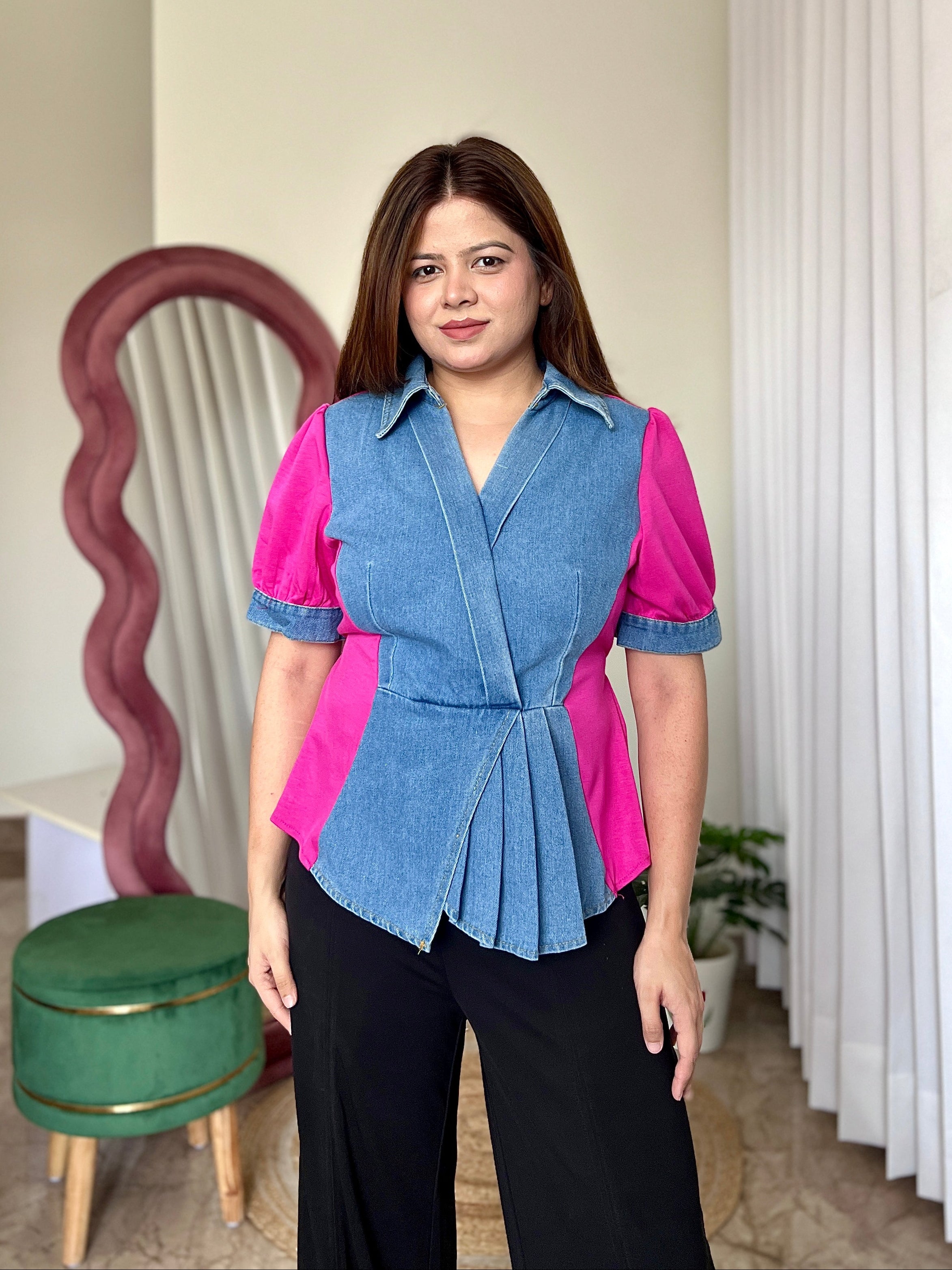 DUNE DENIM TOP