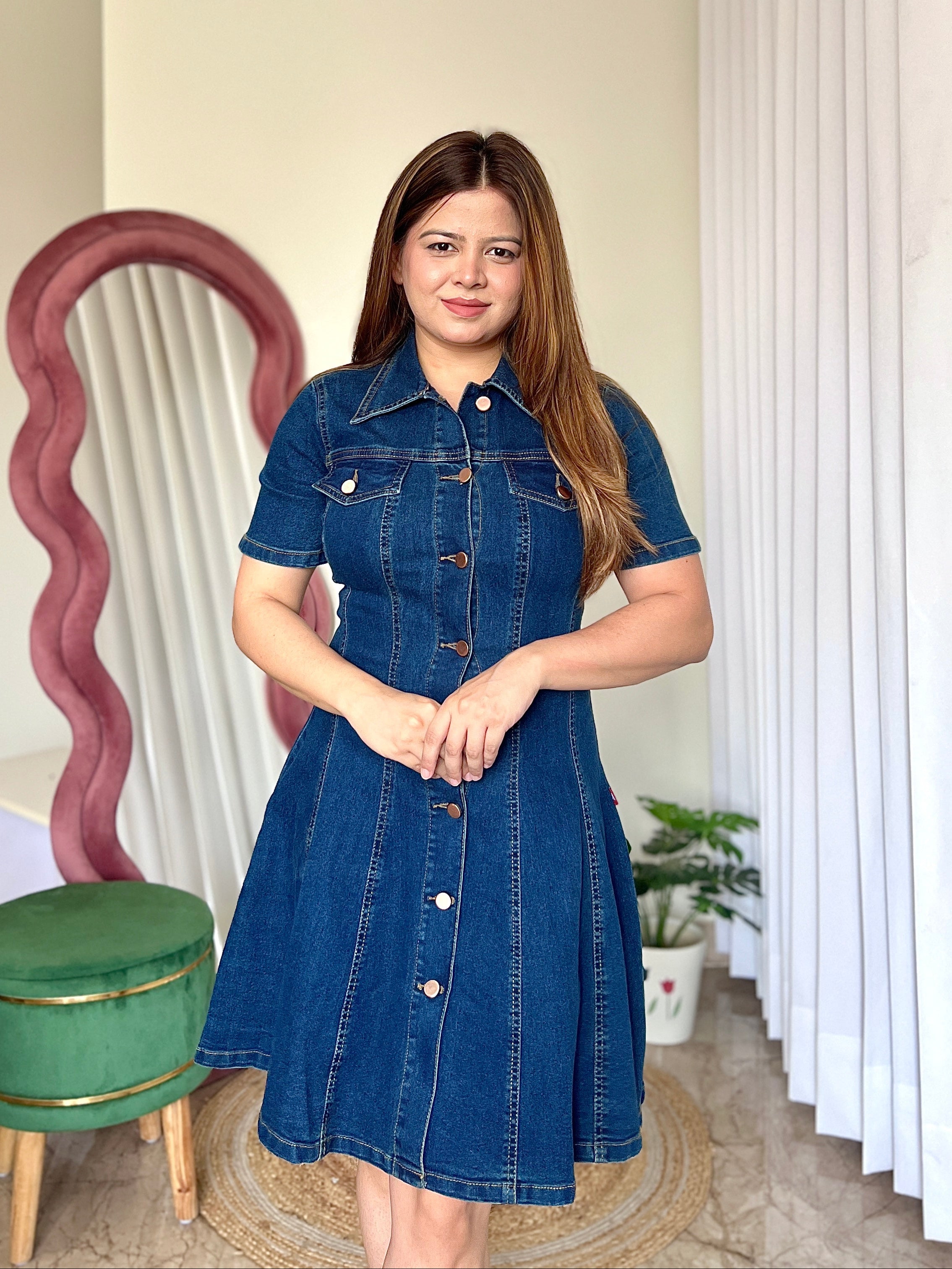 SHERRY DENIM DRESS