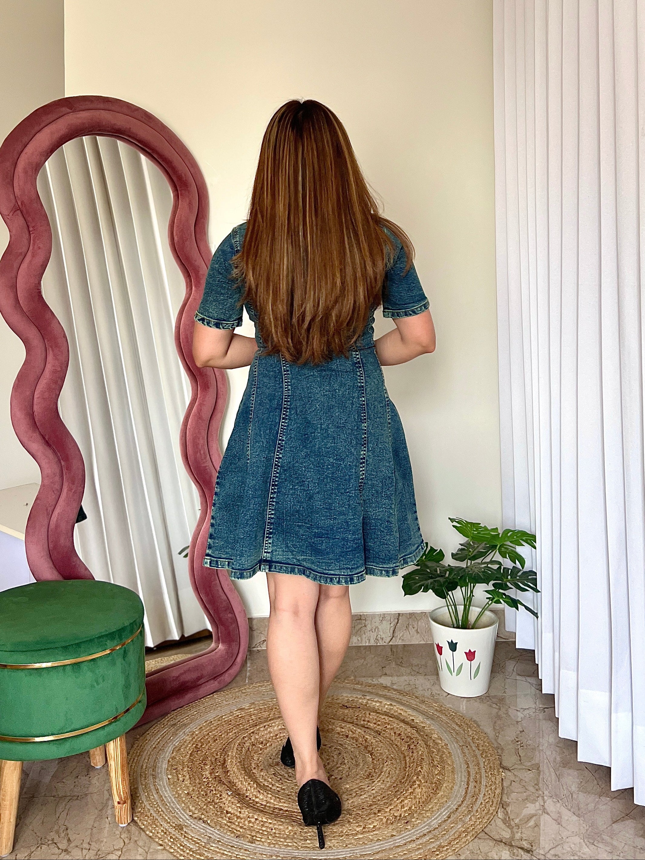 SHERRY DENIM DRESS
