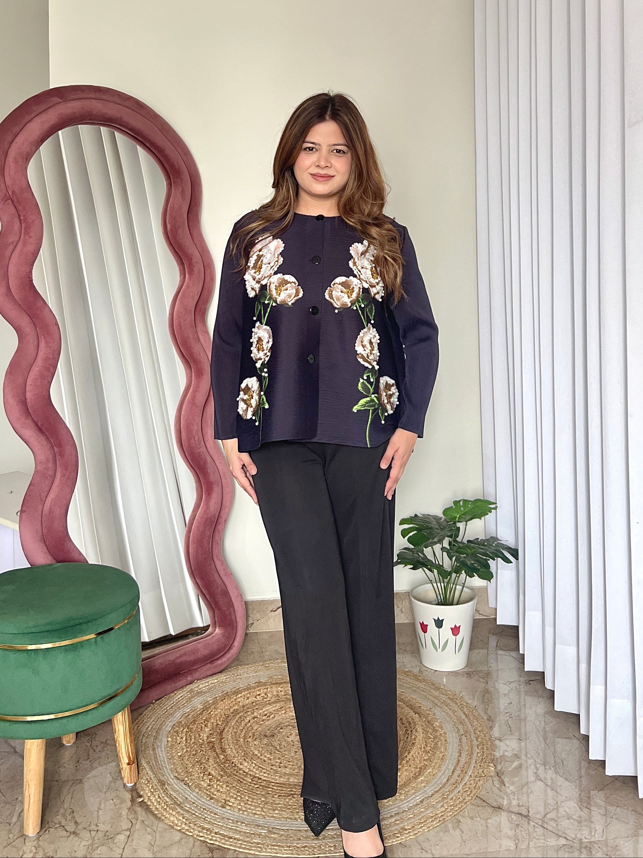 KAI PLEATED TOP