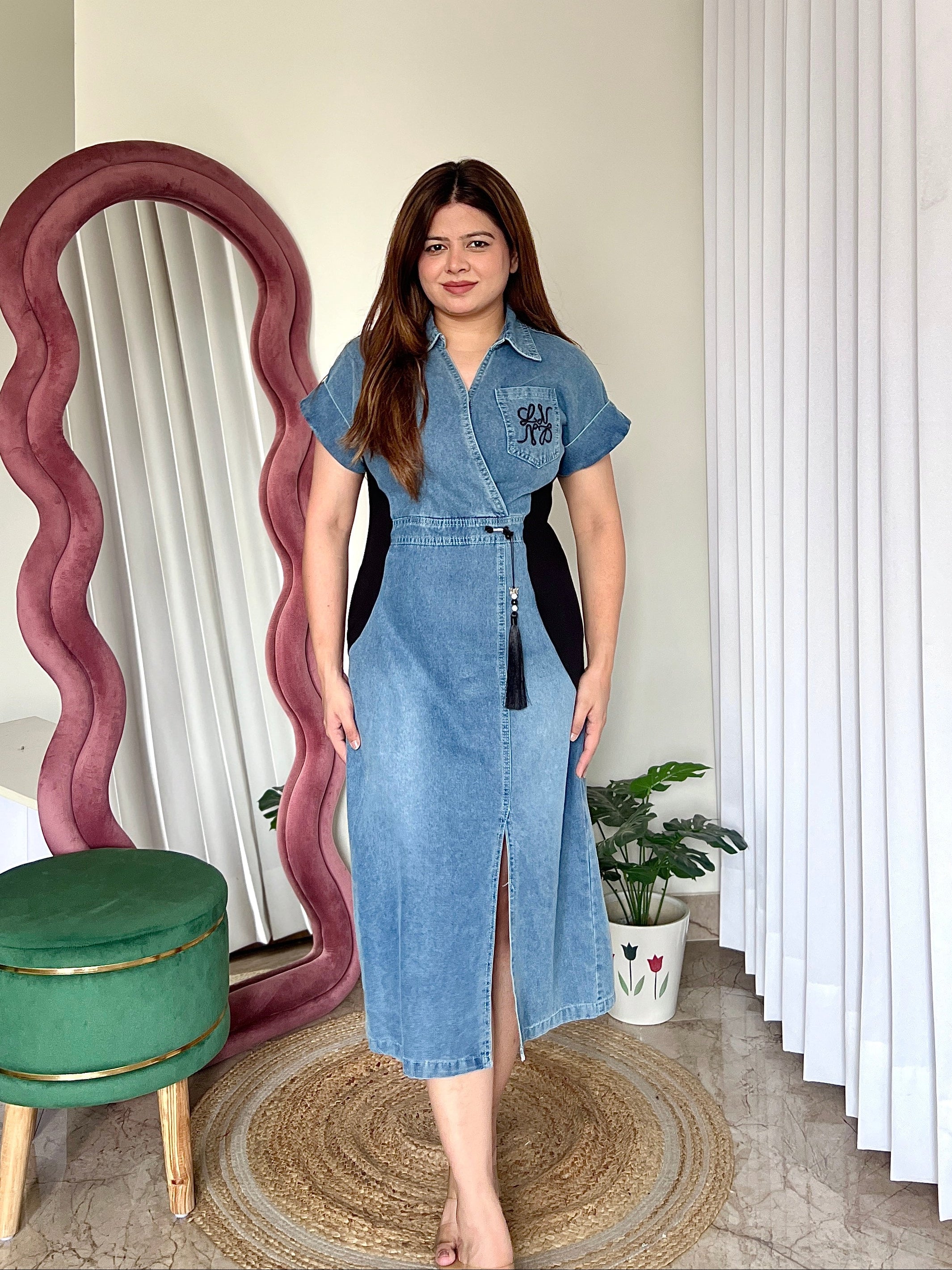 DANNY DENIM DRESS