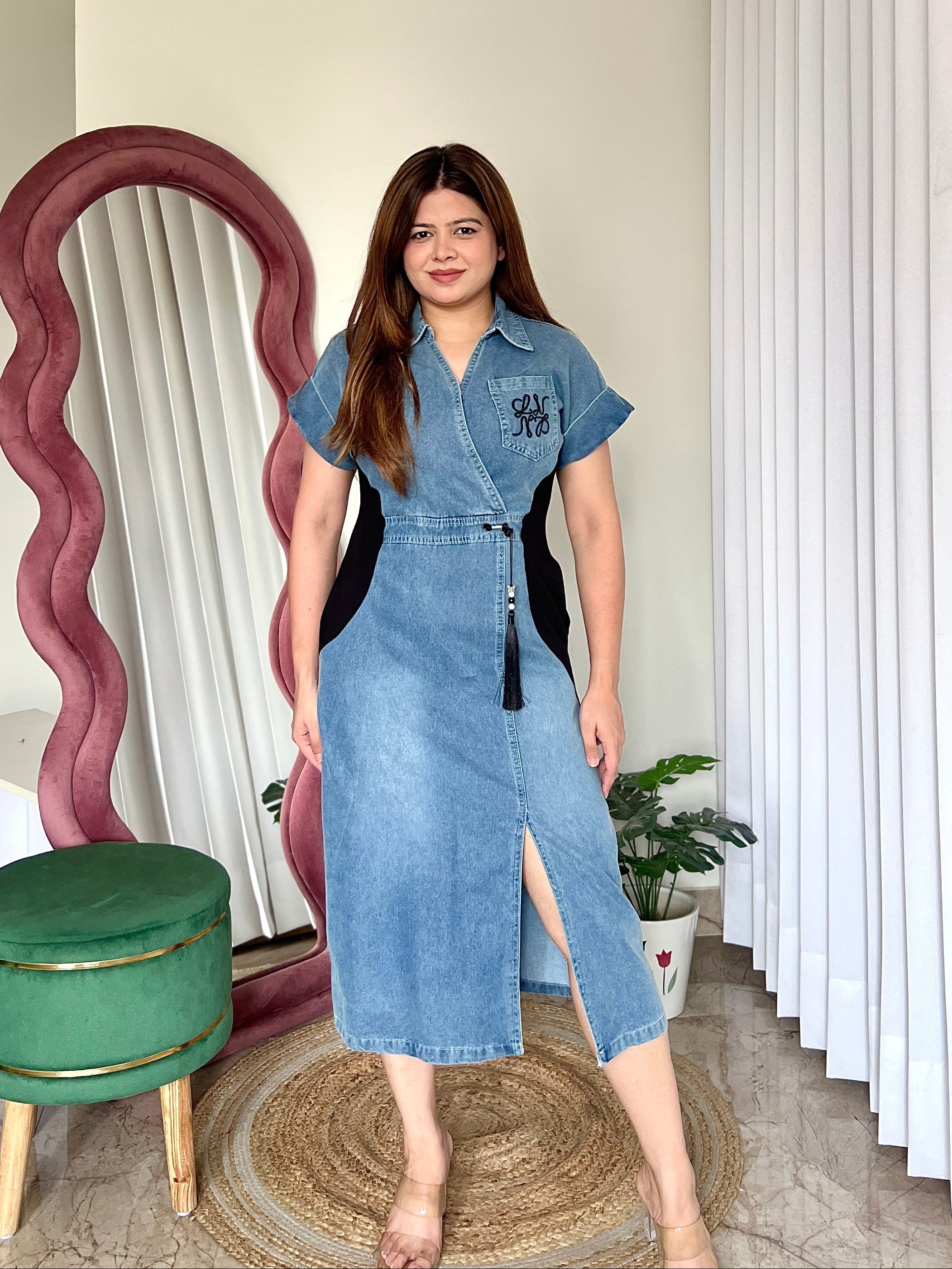 DANNY DENIM DRESS