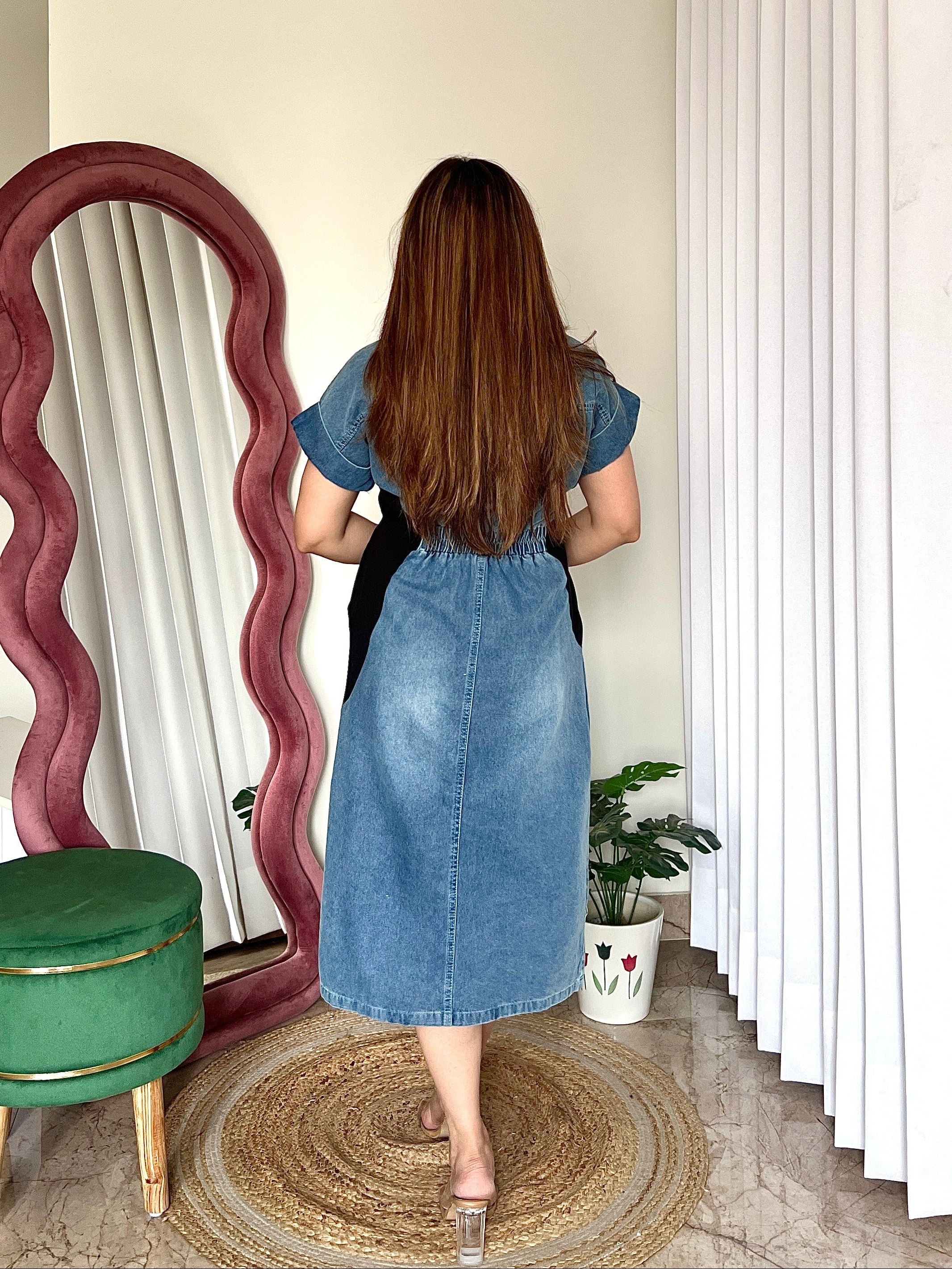 DANNY DENIM DRESS